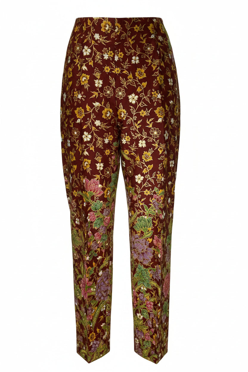 Ladies Batik Top LBT-L-YELLOW-AD111002
