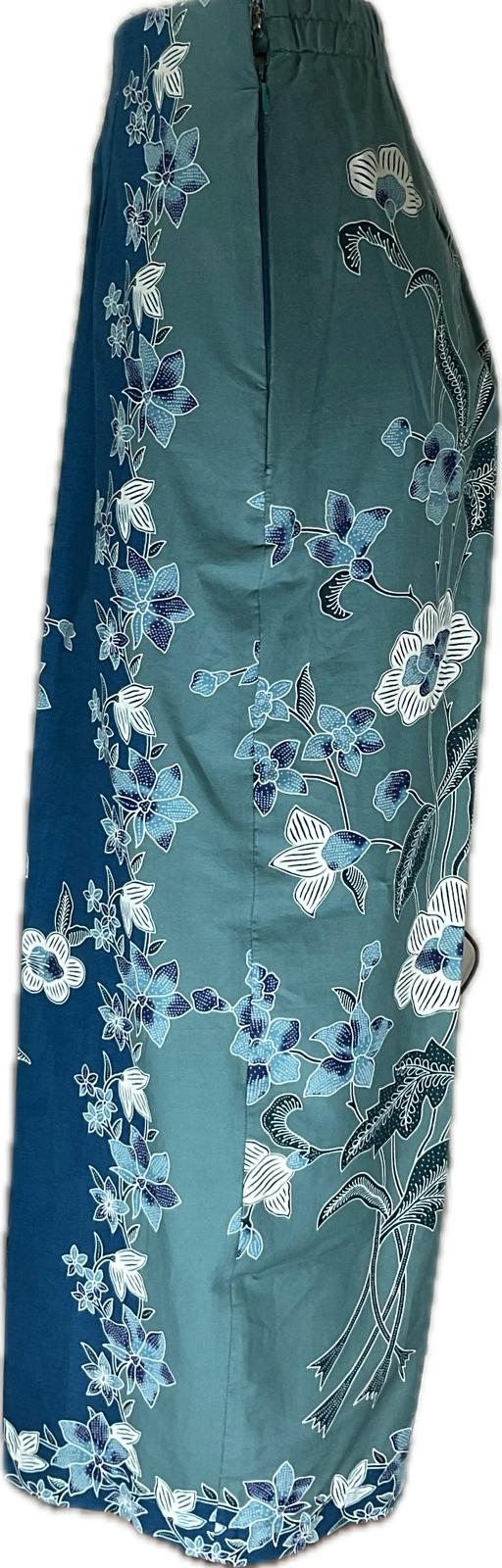 Ladies Batik Pants LBP-L-GREEN-555001