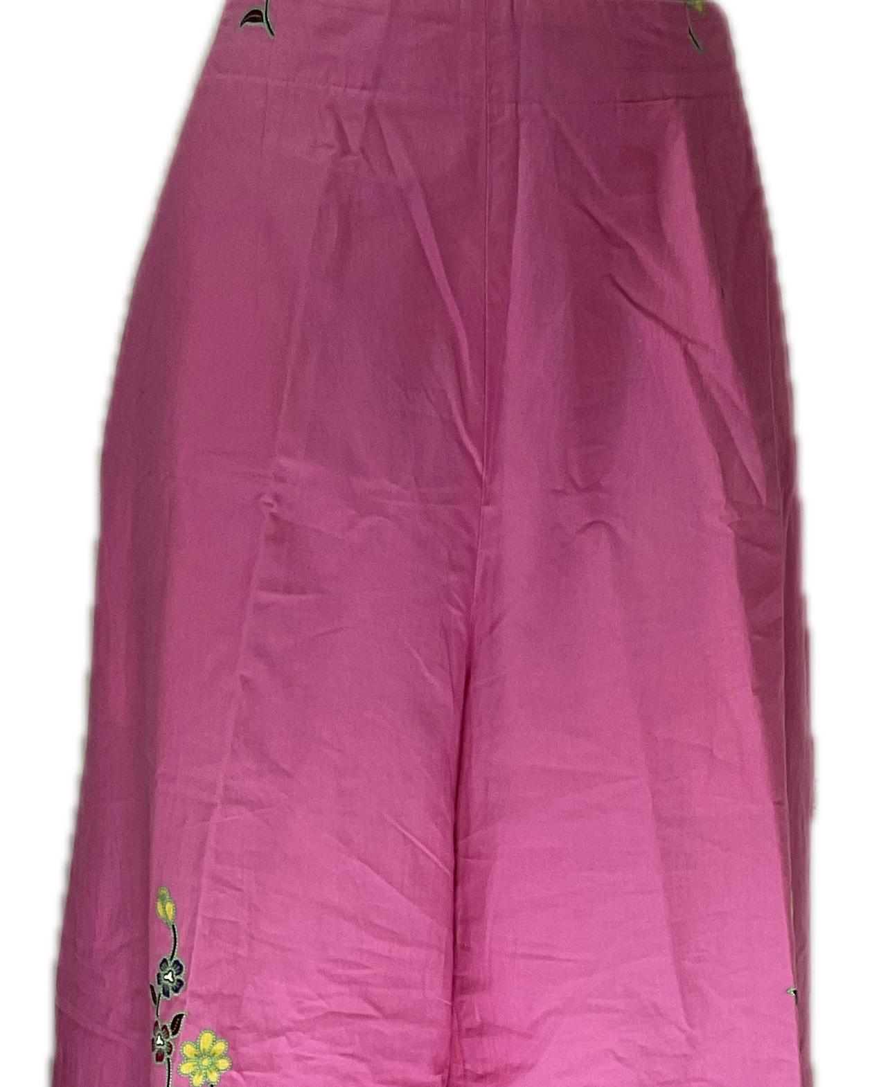 Ladies Batik Pants LBP-L-PINK-555005