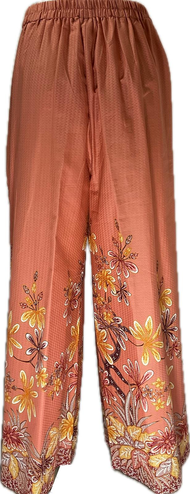 Ladies Batik Pants LBP-XXL-ORANGE-55555003