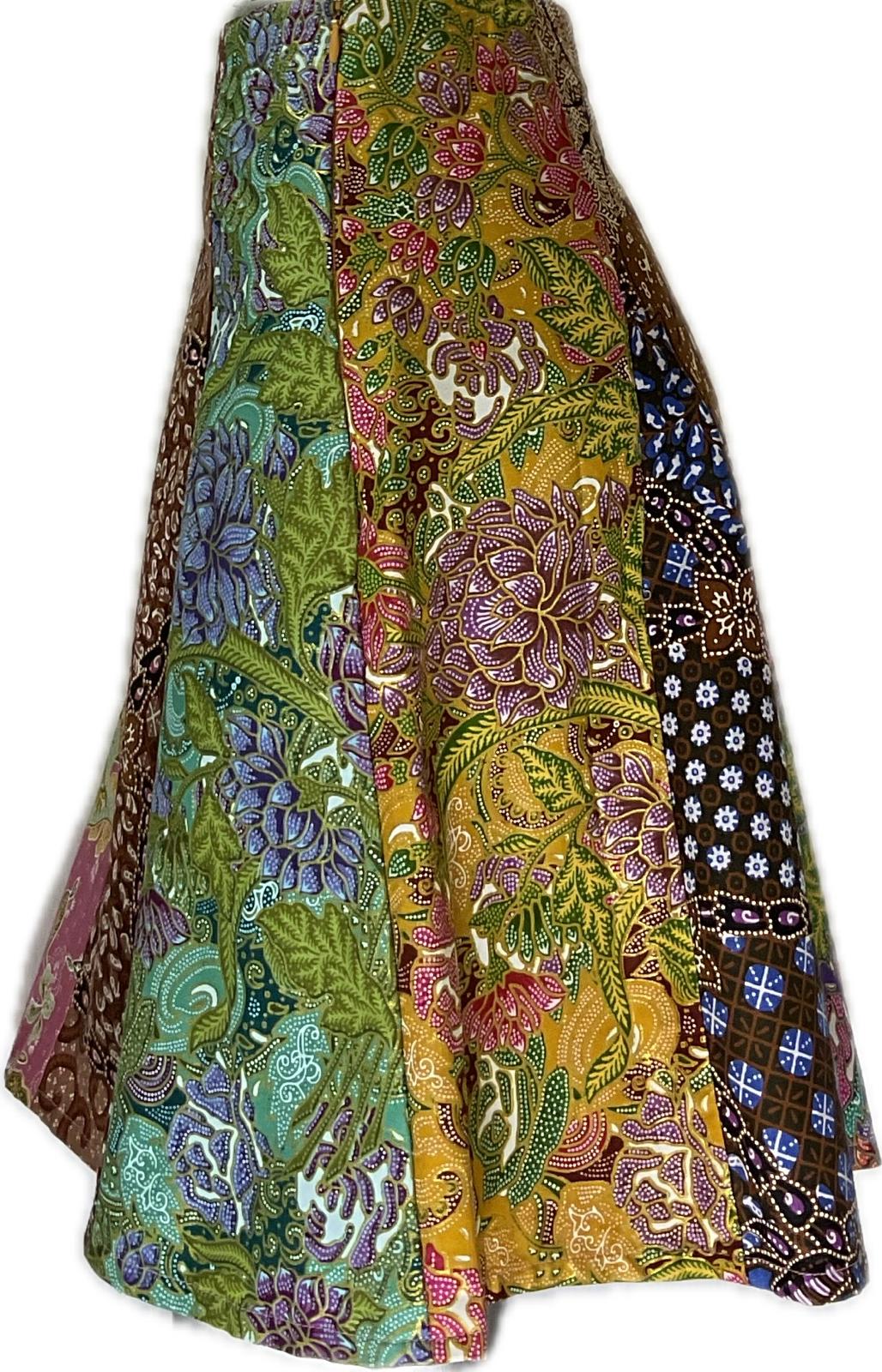 Ladies Batik Skirt LBSS-L-PINK-A11-111001
