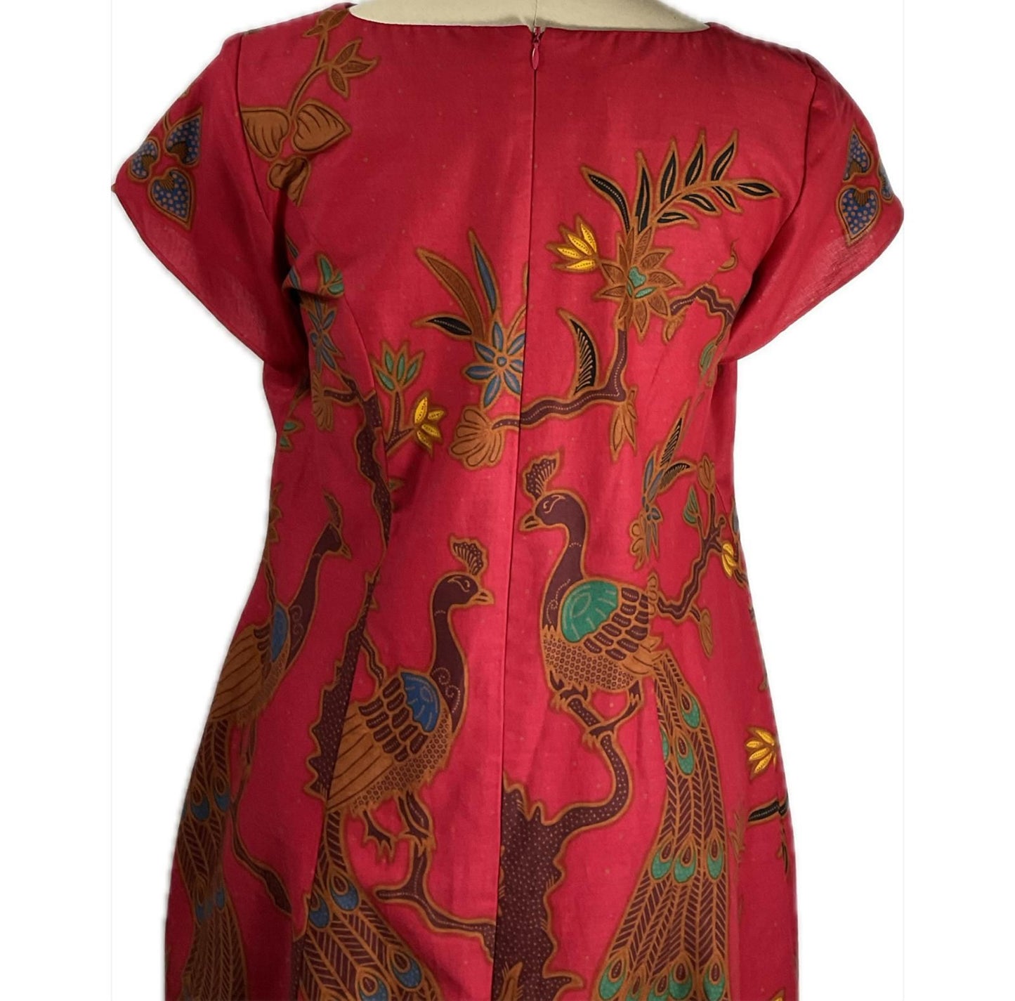 Batik Cheongsam BCS-L-RED-444001