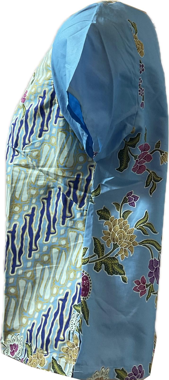 Ladies Batik Top LBT-XL-BLUE-AF1111001