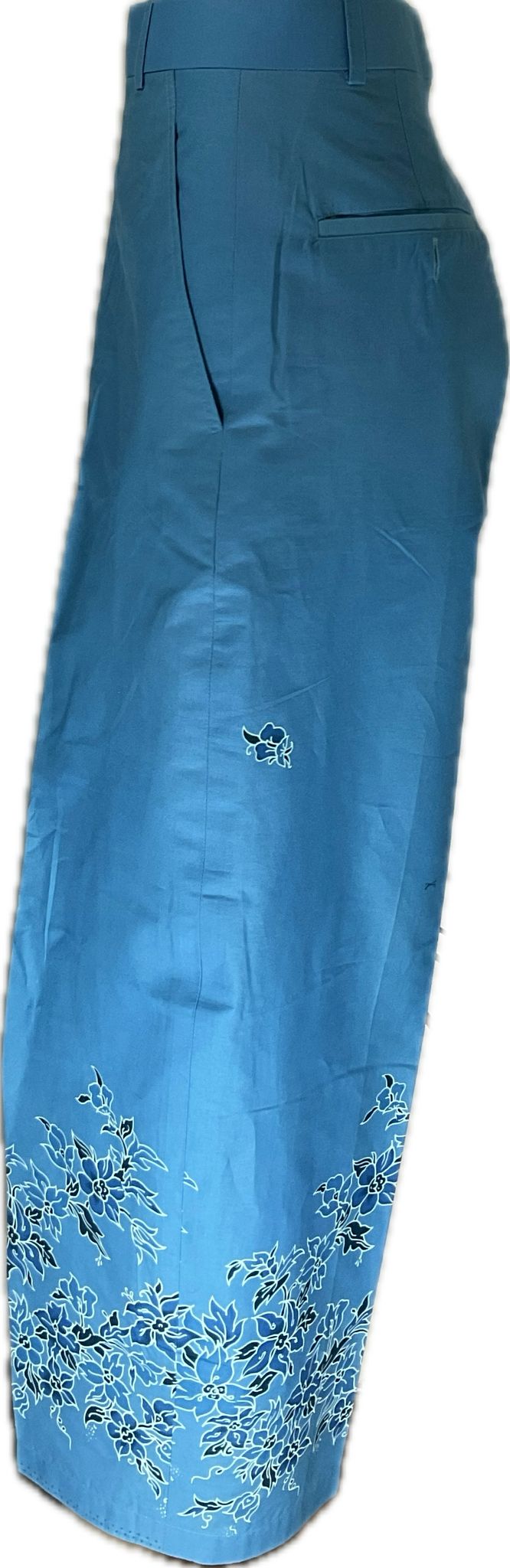 Ladies Batik Pants LBP-FS-BLUE-6005