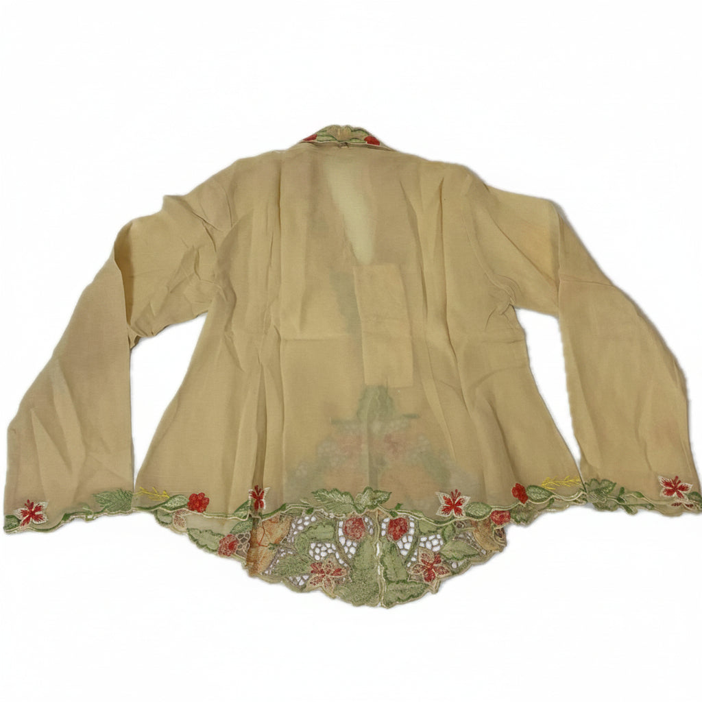 Kids Peranakan Top KPT-3-YELLOW-C-666003