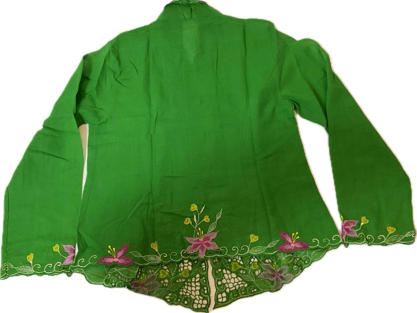 Kids Peranakan Top KPT-3-GREEN-C-666004