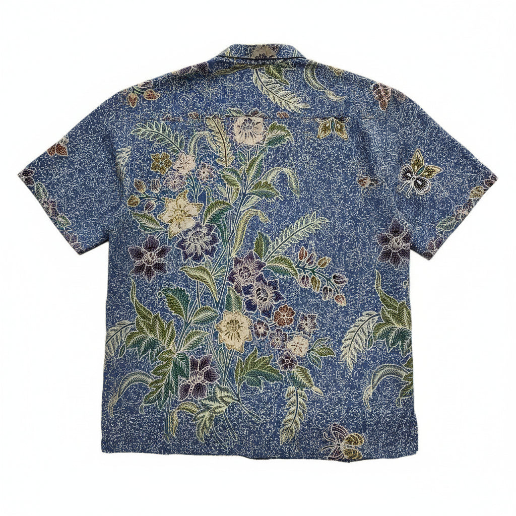 Mens Batik Top MBT-XXL-BLUE-2222003