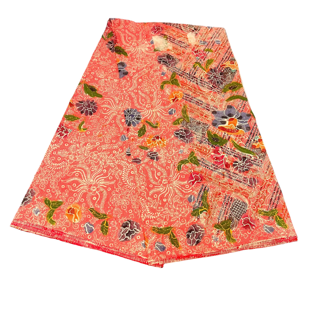 Hand Draw Batik Fabric HDBF-2M-PINK-A15030