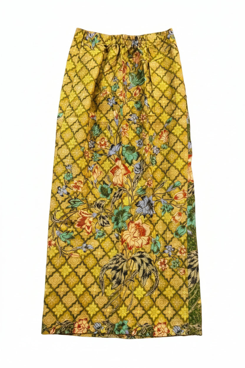 Ladies Batik Sarong LBS-S-GREEN-3040