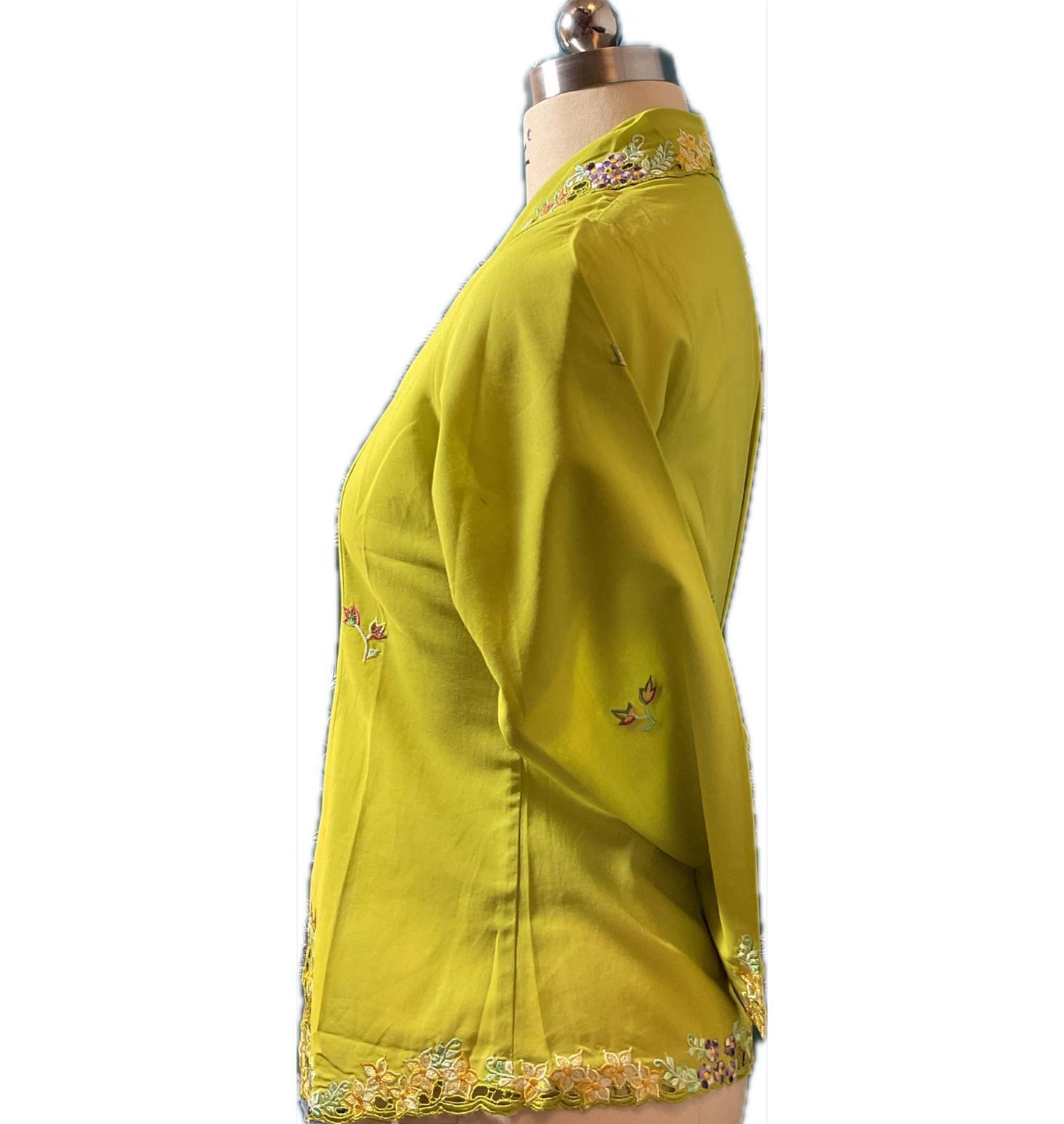 Premium Peranakan Top PPT-S-GREEN-B6006