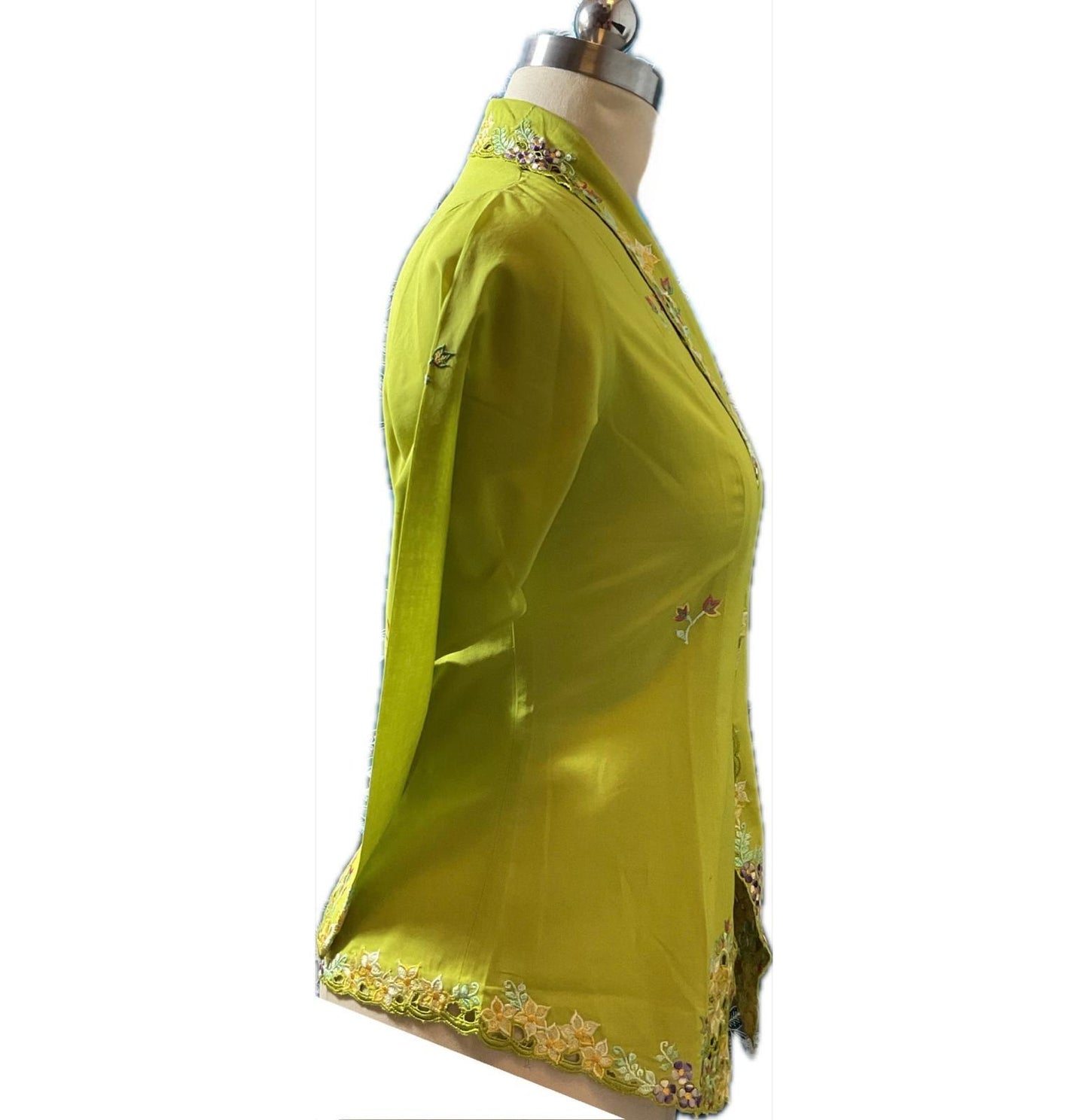Premium Peranakan Top PPT-S-GREEN-B6006