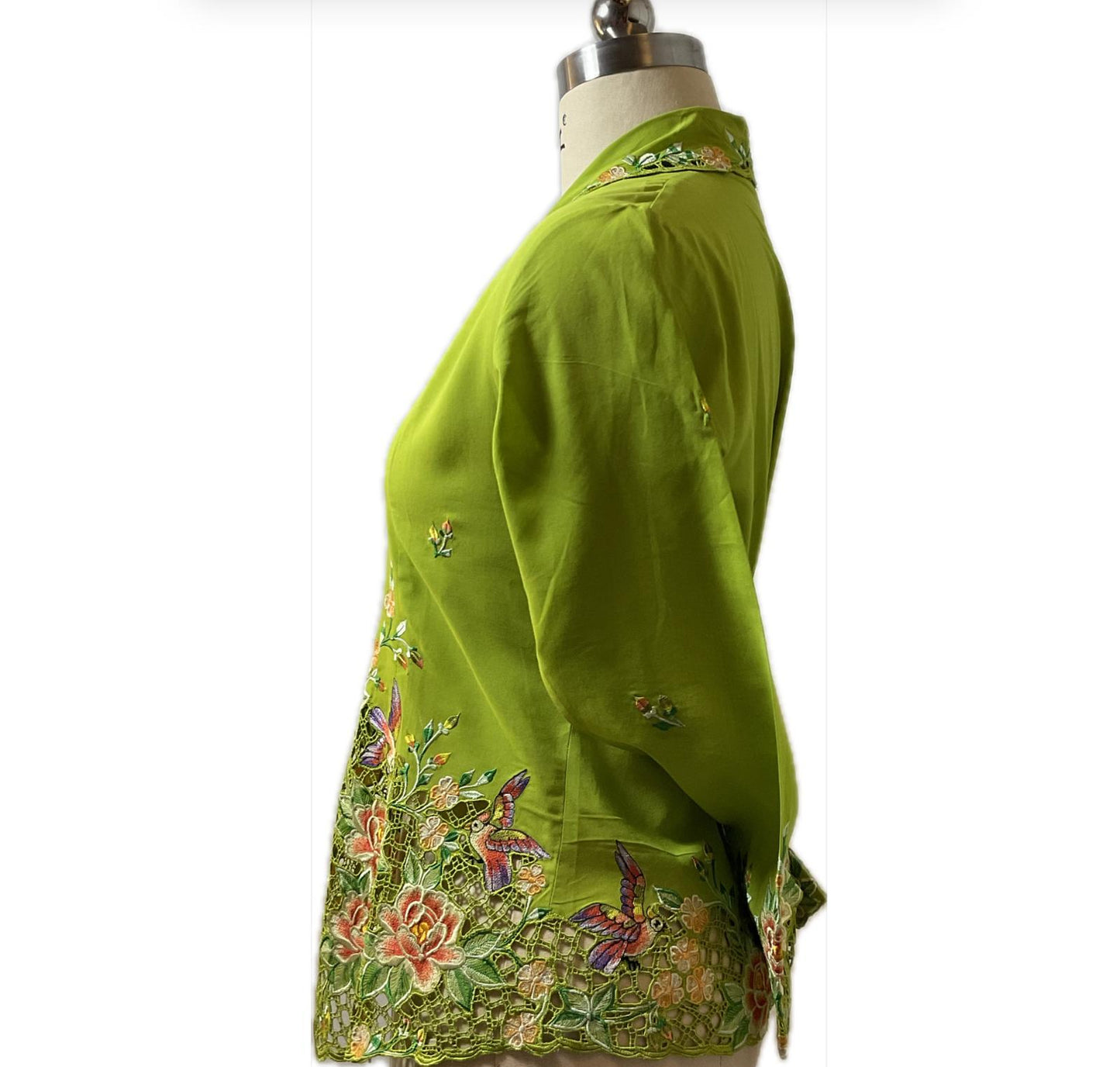 Premium Peranakan Top PPT-S-GREEN-B6011