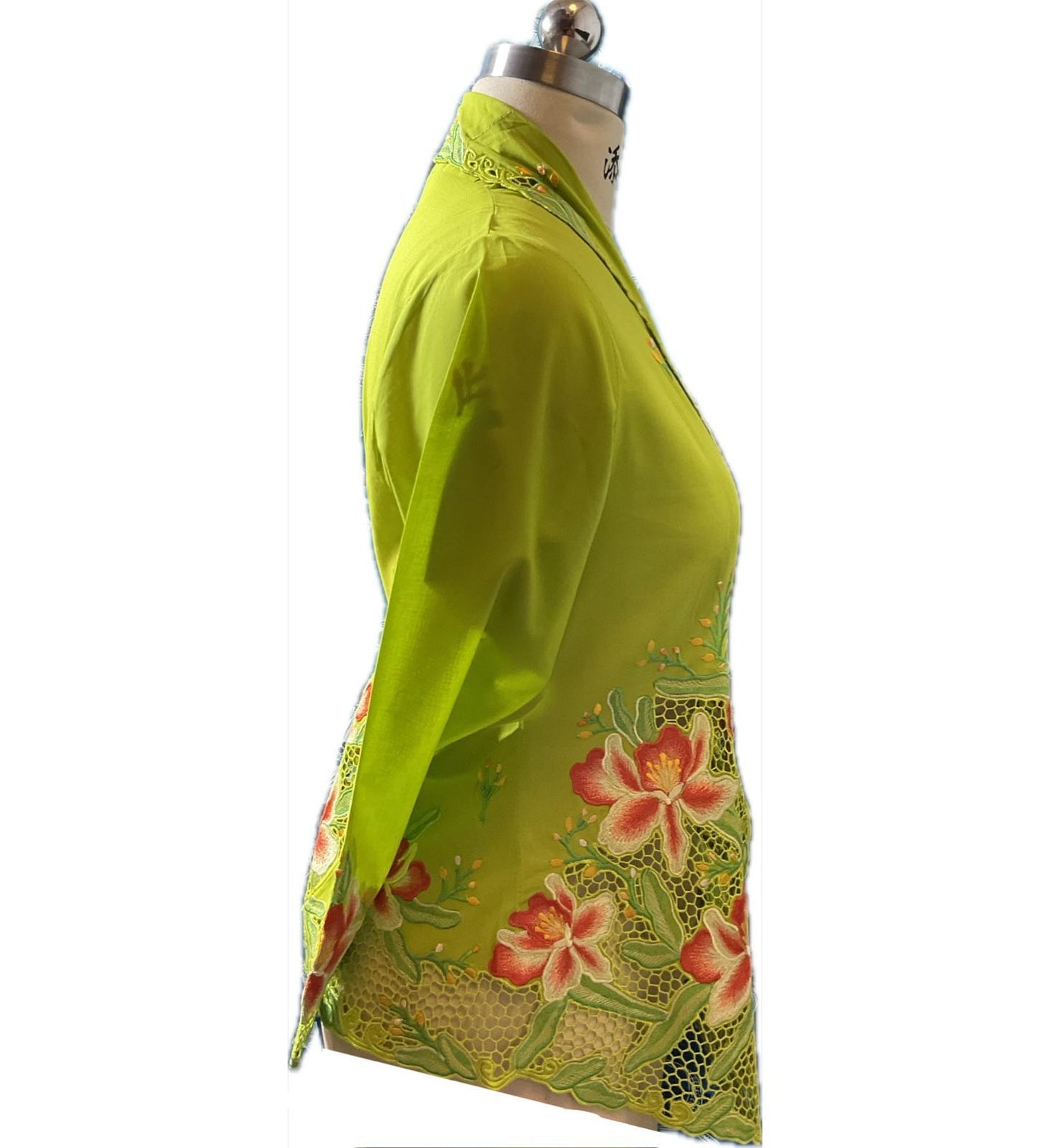 Premium Peranakan Top PPT-S-GREEN-B6012