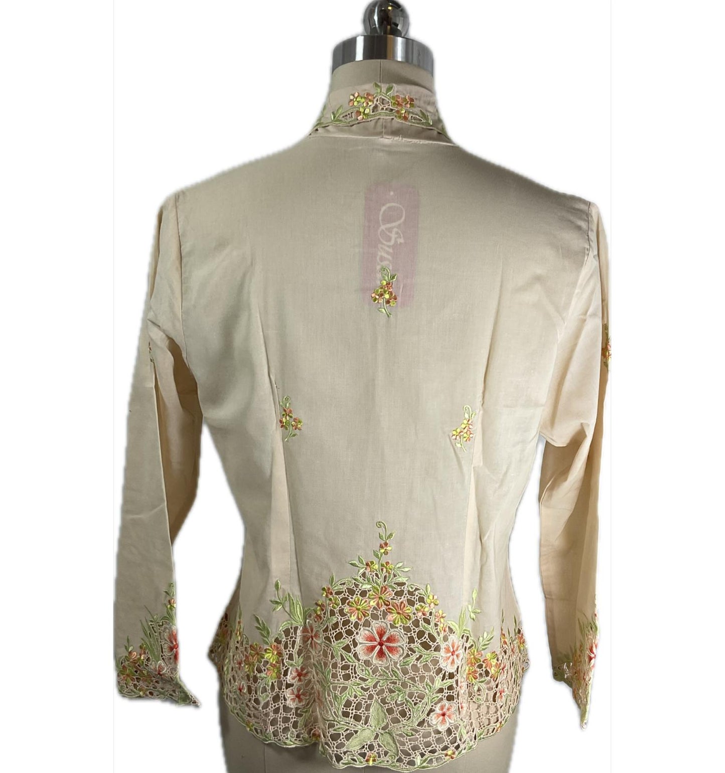Premium Peranakan Top PPT-M-BEIGE-B66008