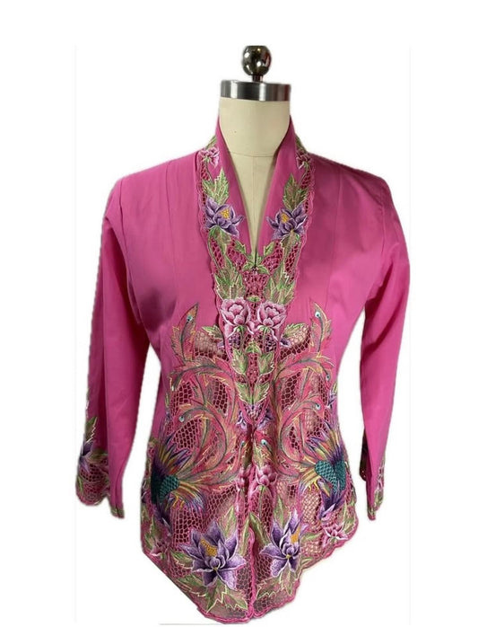 Premium Peranakan Top PPT-S-PINK-B6019