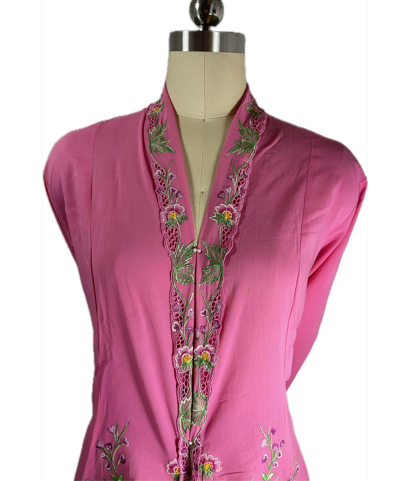 Premium Peranakan Top PPT-XL-PINK-B6666001