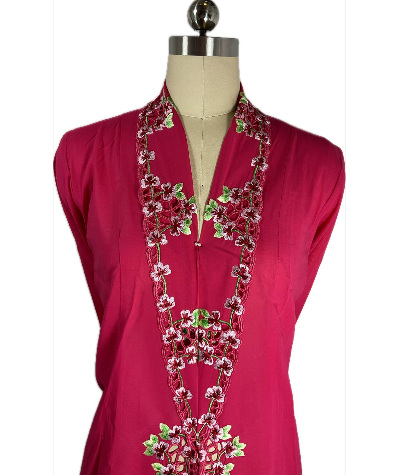 Premium Peranakan Top PPT-XL-PINK-B6666002