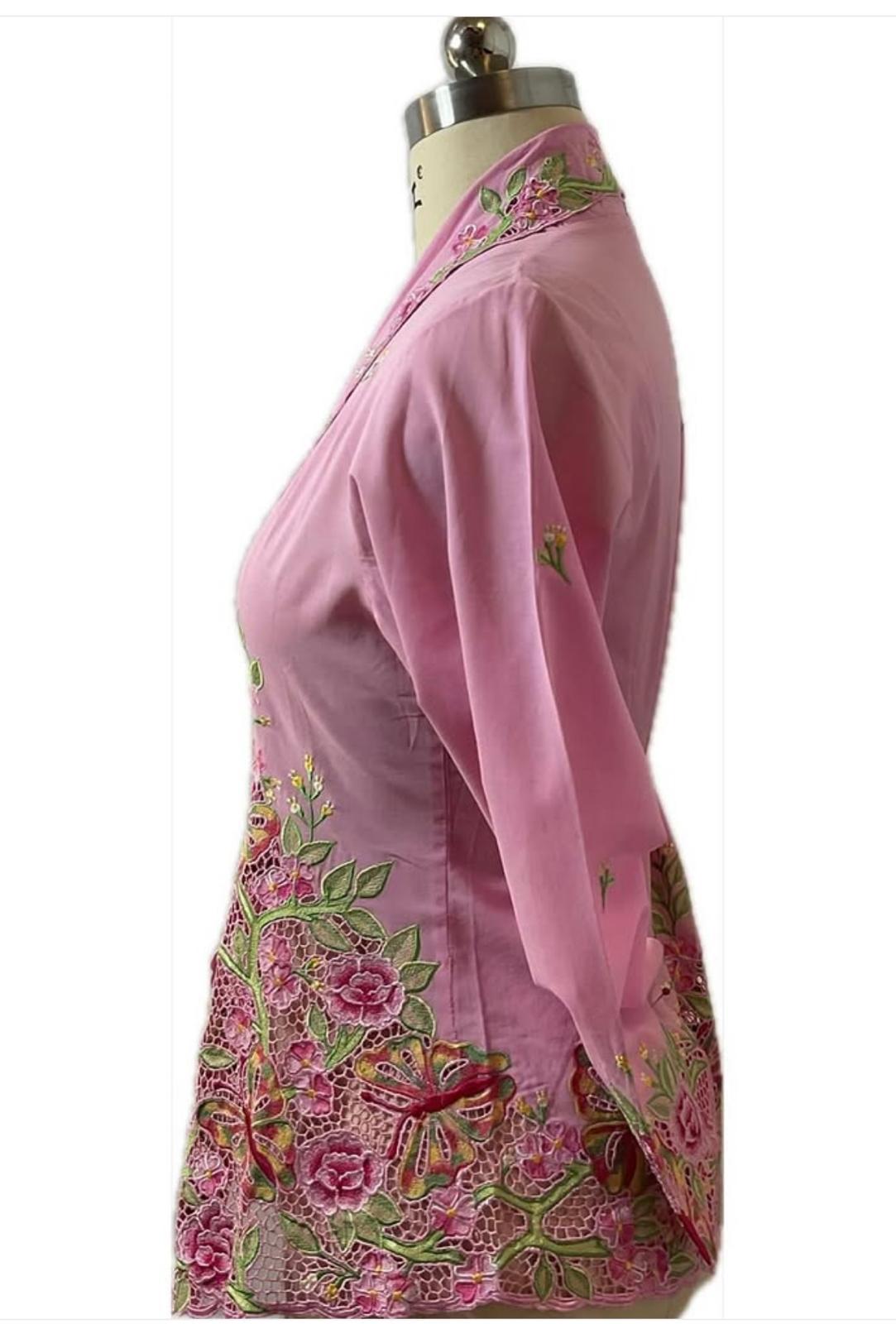 Premium Peranakan Top PPT-XL-PINK-B6666010