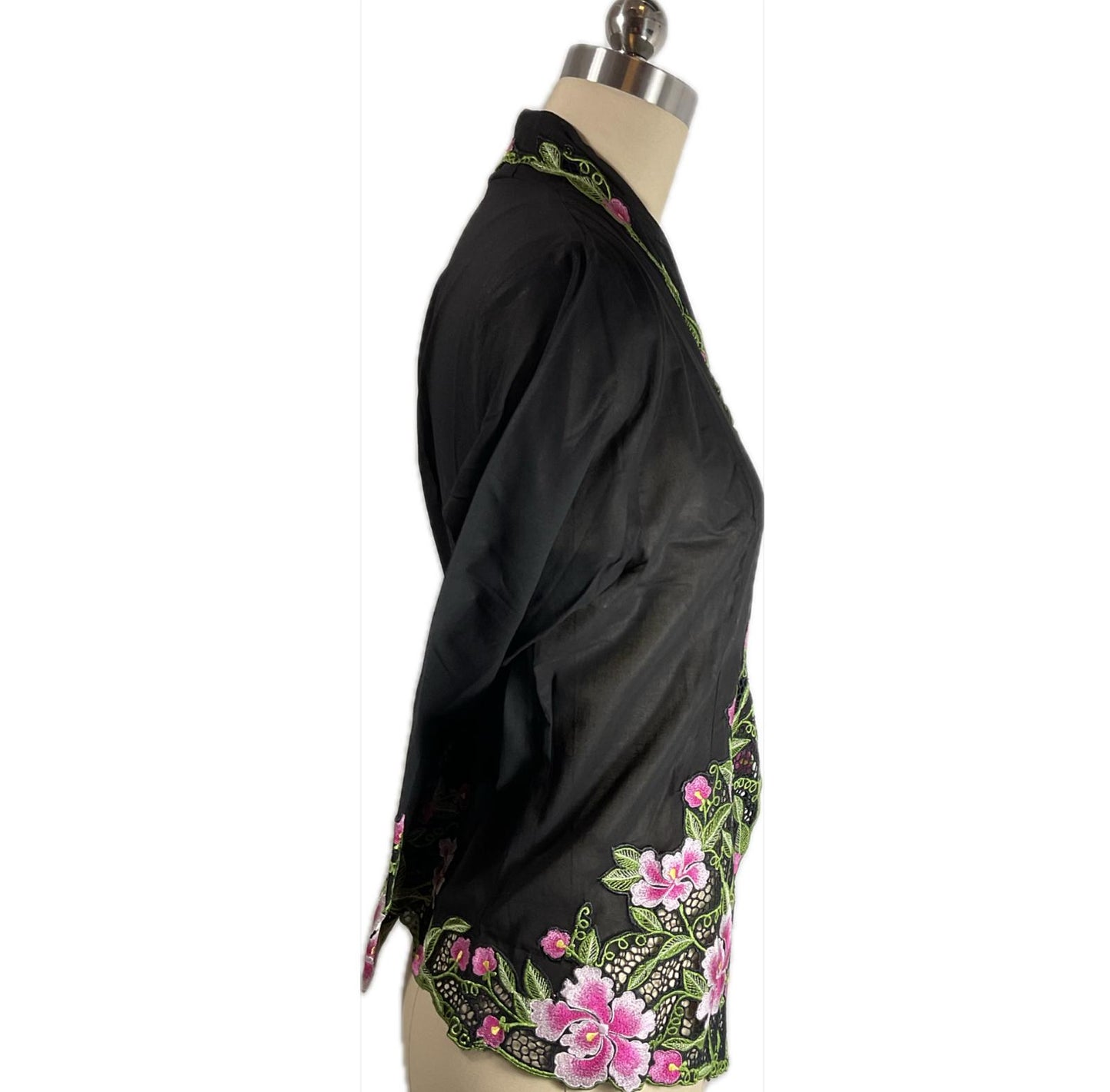 Premium Peranakan Top PPT-XL-BLACK-B6666016