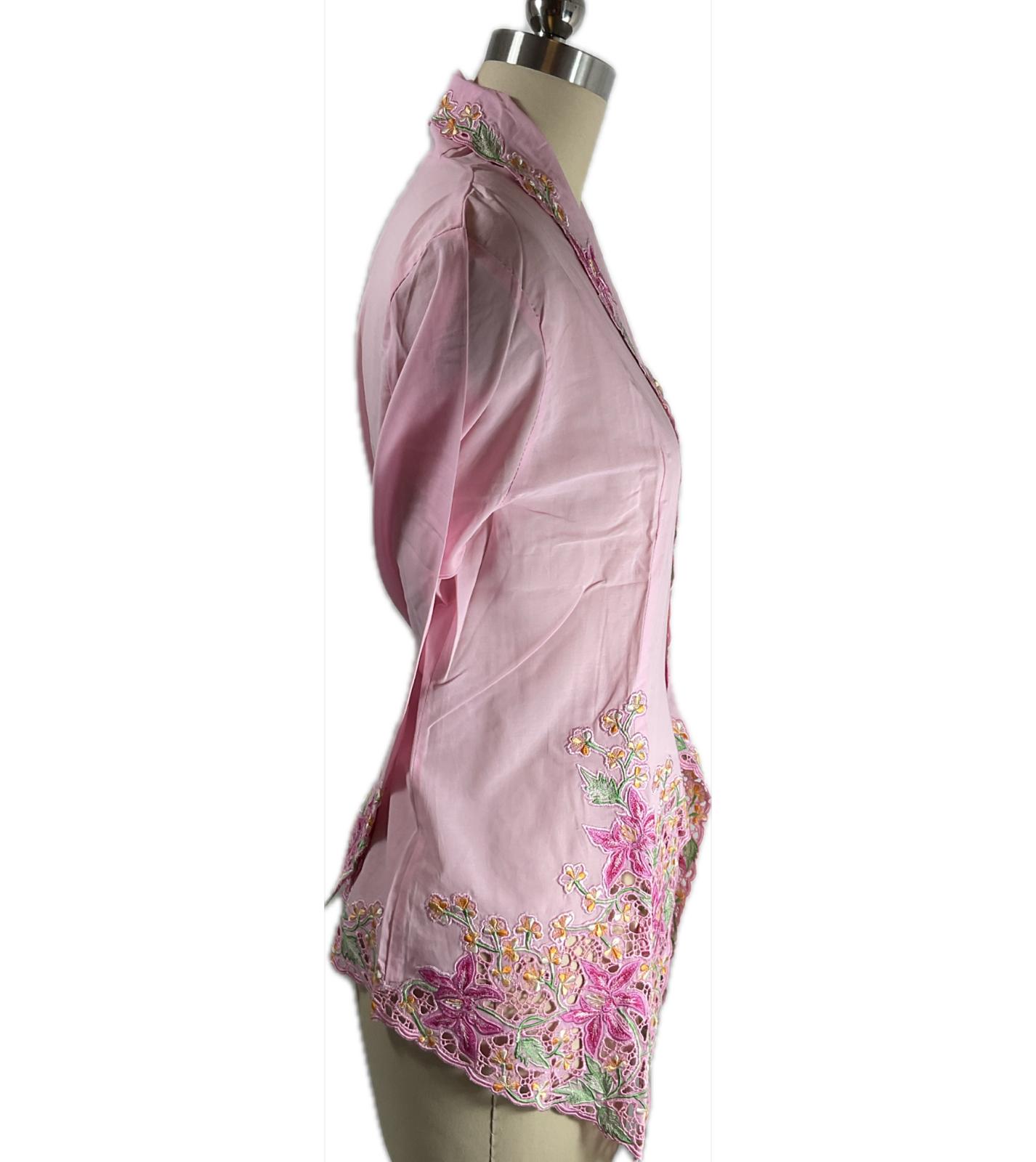 Premium Peranakan Top PPT-XL-PINK-B6666013