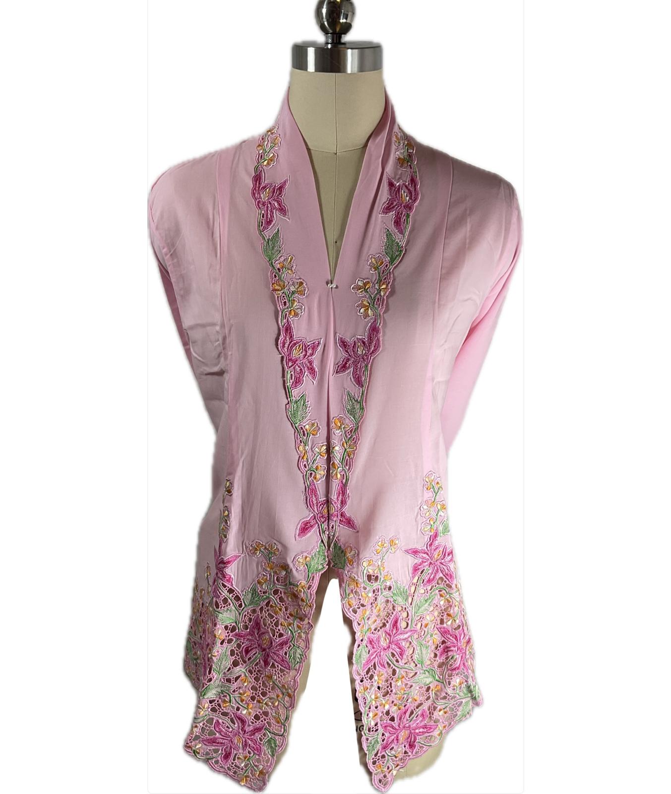 Premium Peranakan Top PPT-XL-PINK-B6666013