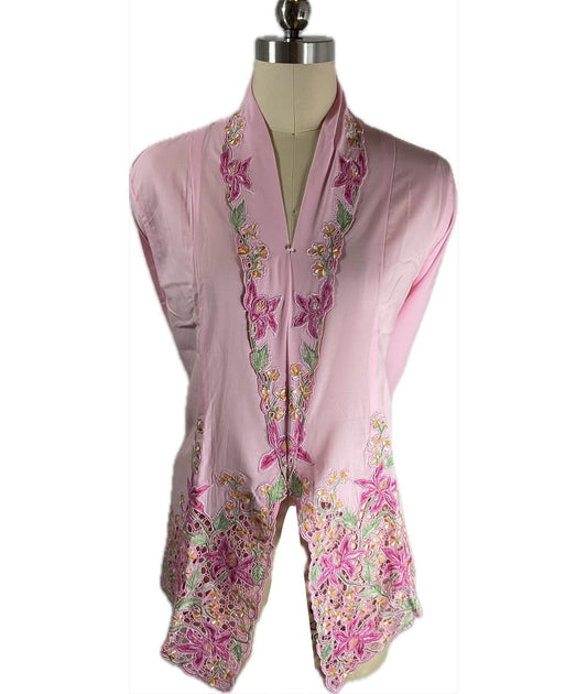 Premium Peranakan Top PPT-XL-PINK-B6666013