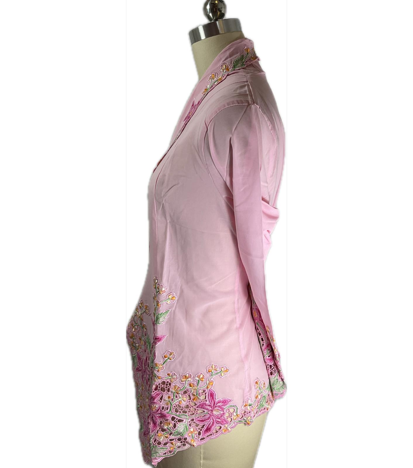 Premium Peranakan Top PPT-XL-PINK-B6666013