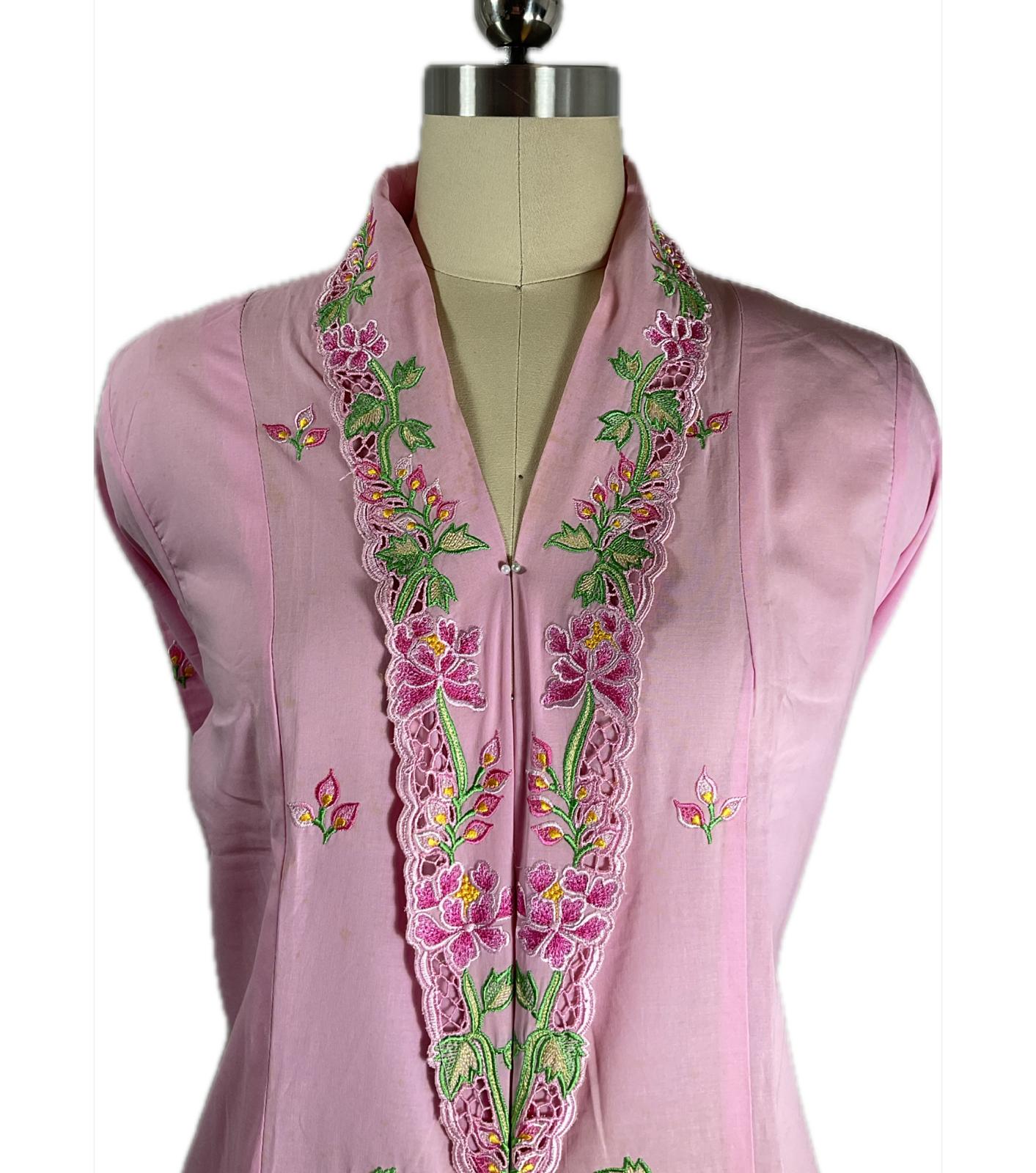 Premium Peranakan Top PPT-XL-PINK-B6666018
