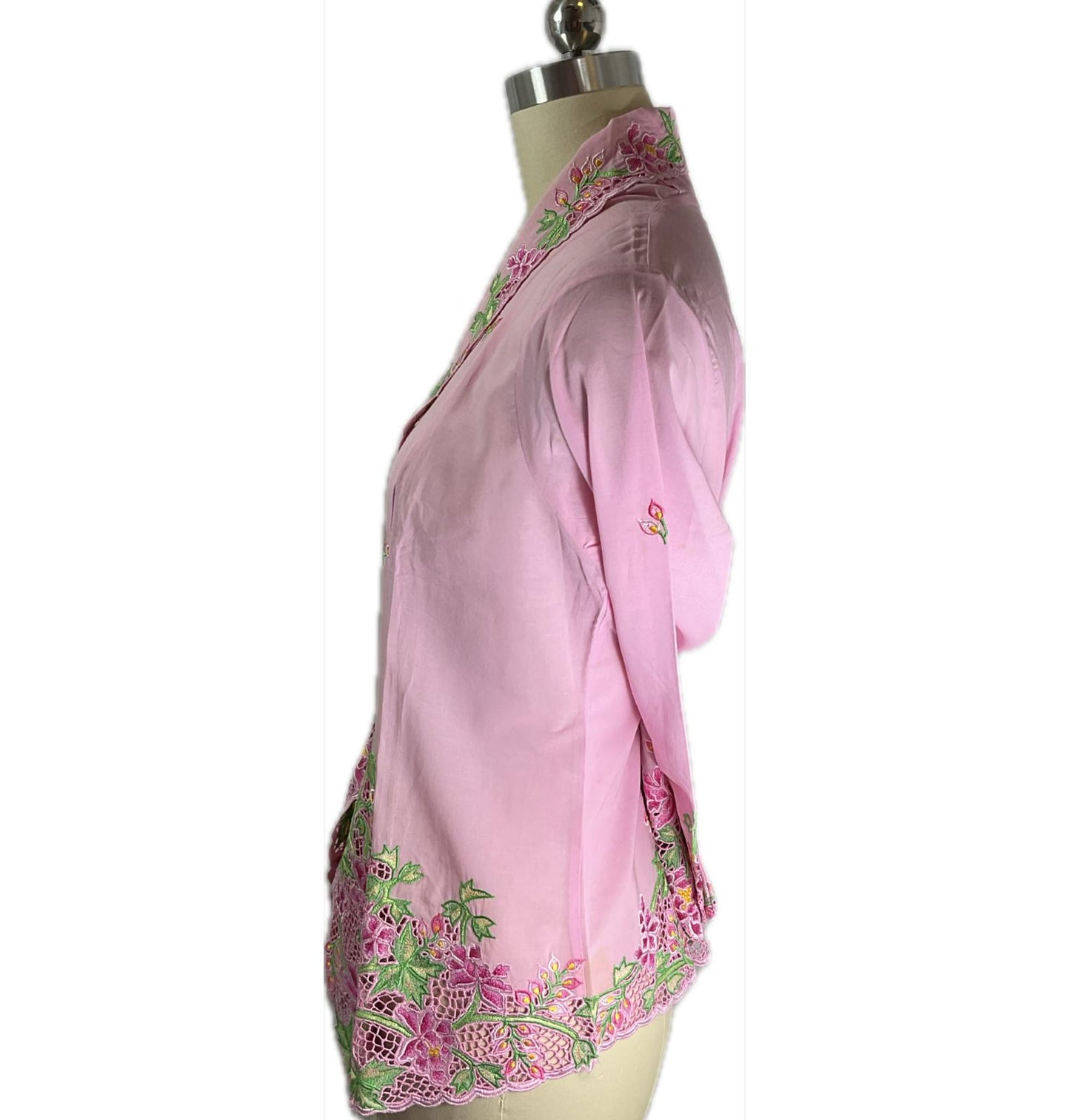 Premium Peranakan Top PPT-XL-PINK-B6666018