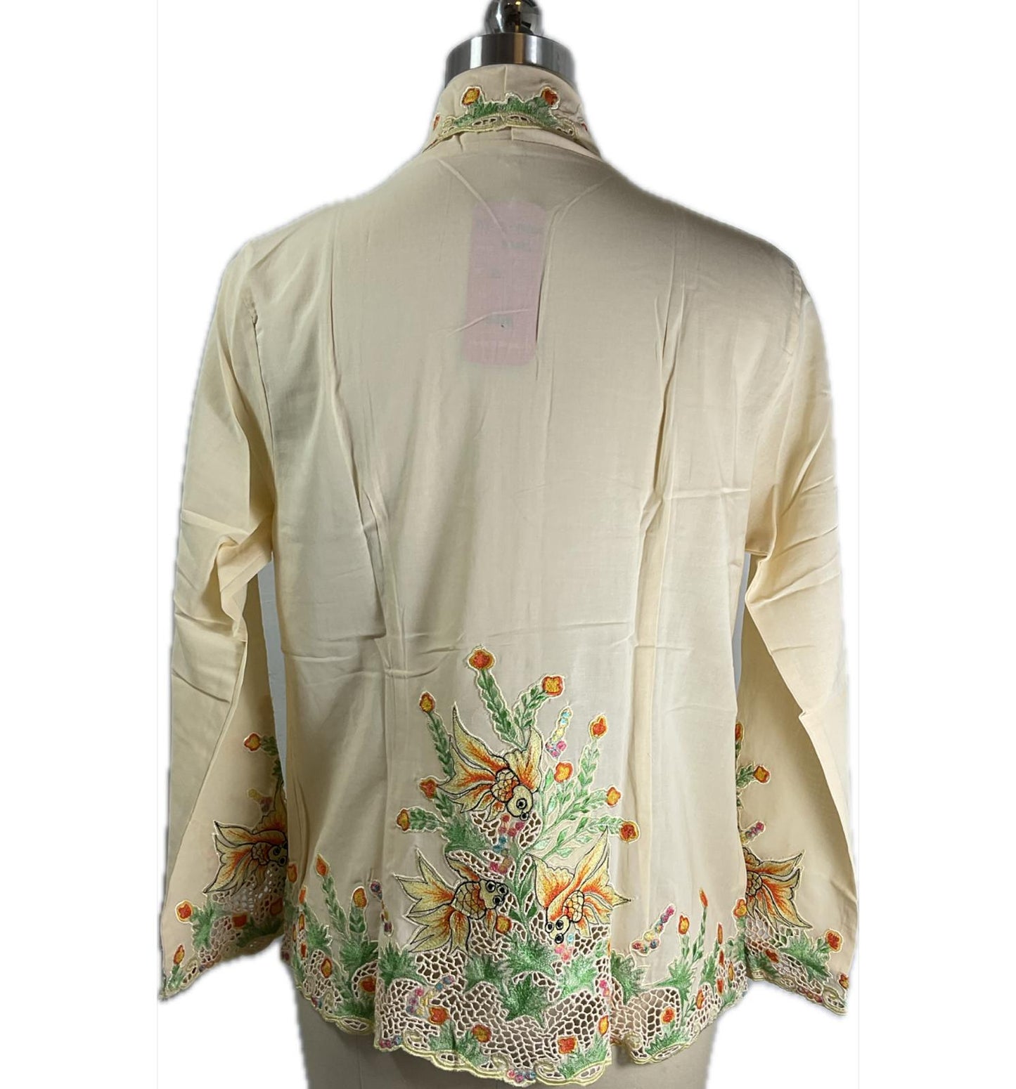 Premium Peranakan Top PPT-XL-YELLOW-B6666020