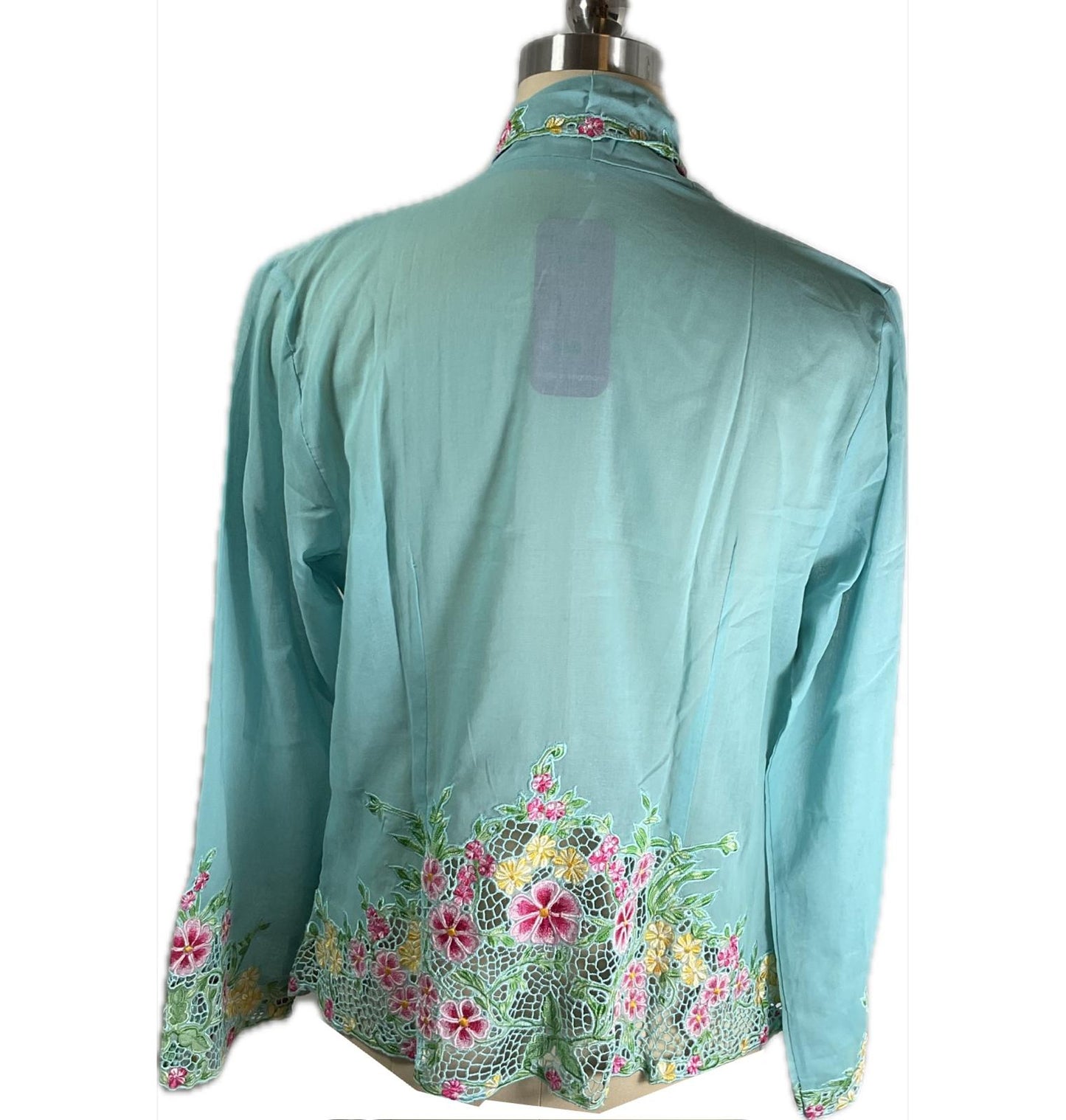Premium Peranakan Top PPT-XL-BLUE-B6666024