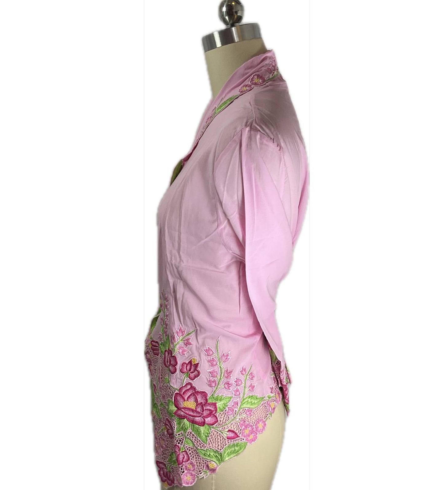 Premium Peranakan Top PPT-XL-PINK-B6666027