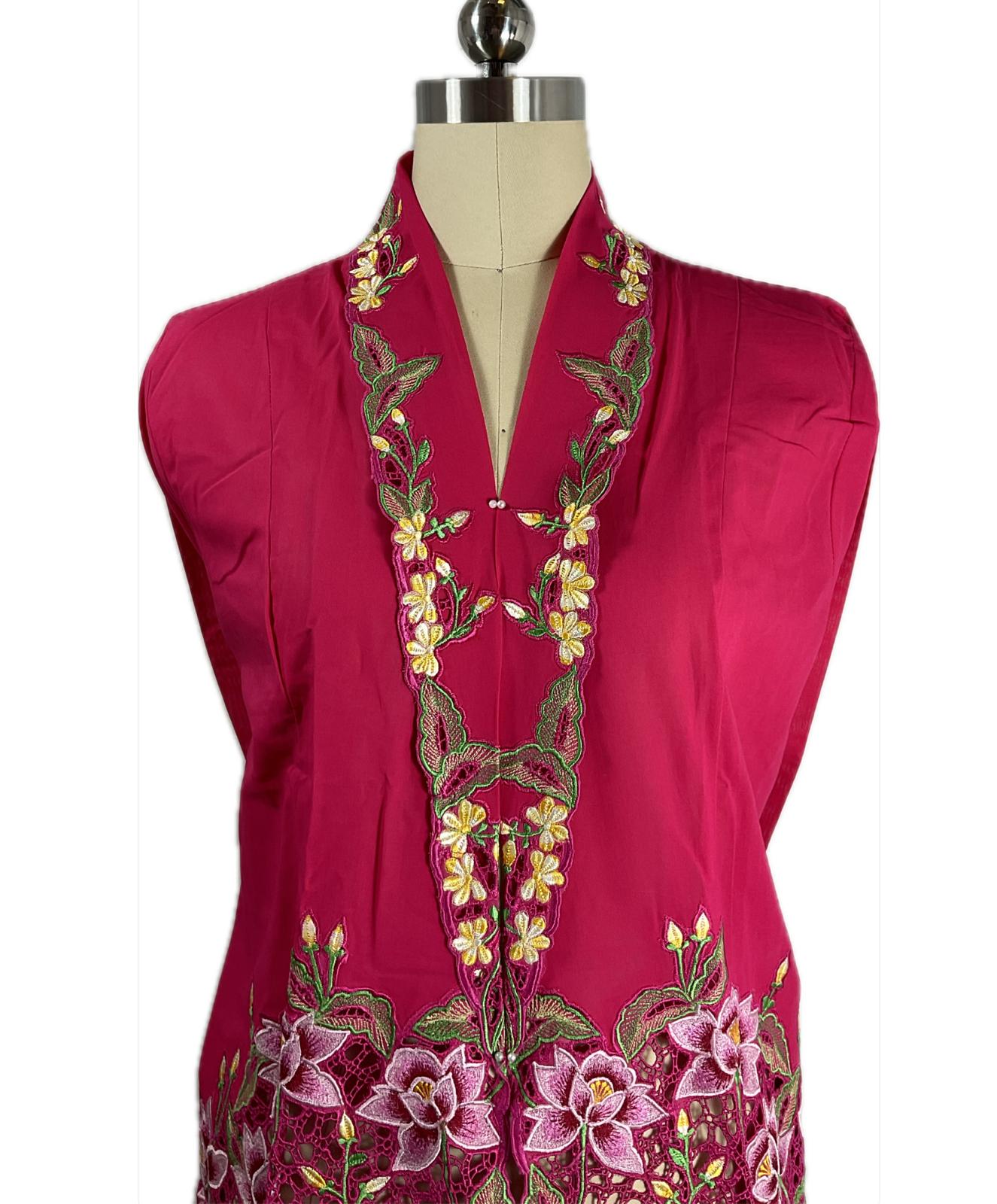 Premium Peranakan Top PPT-2XL-PINK-B66666008