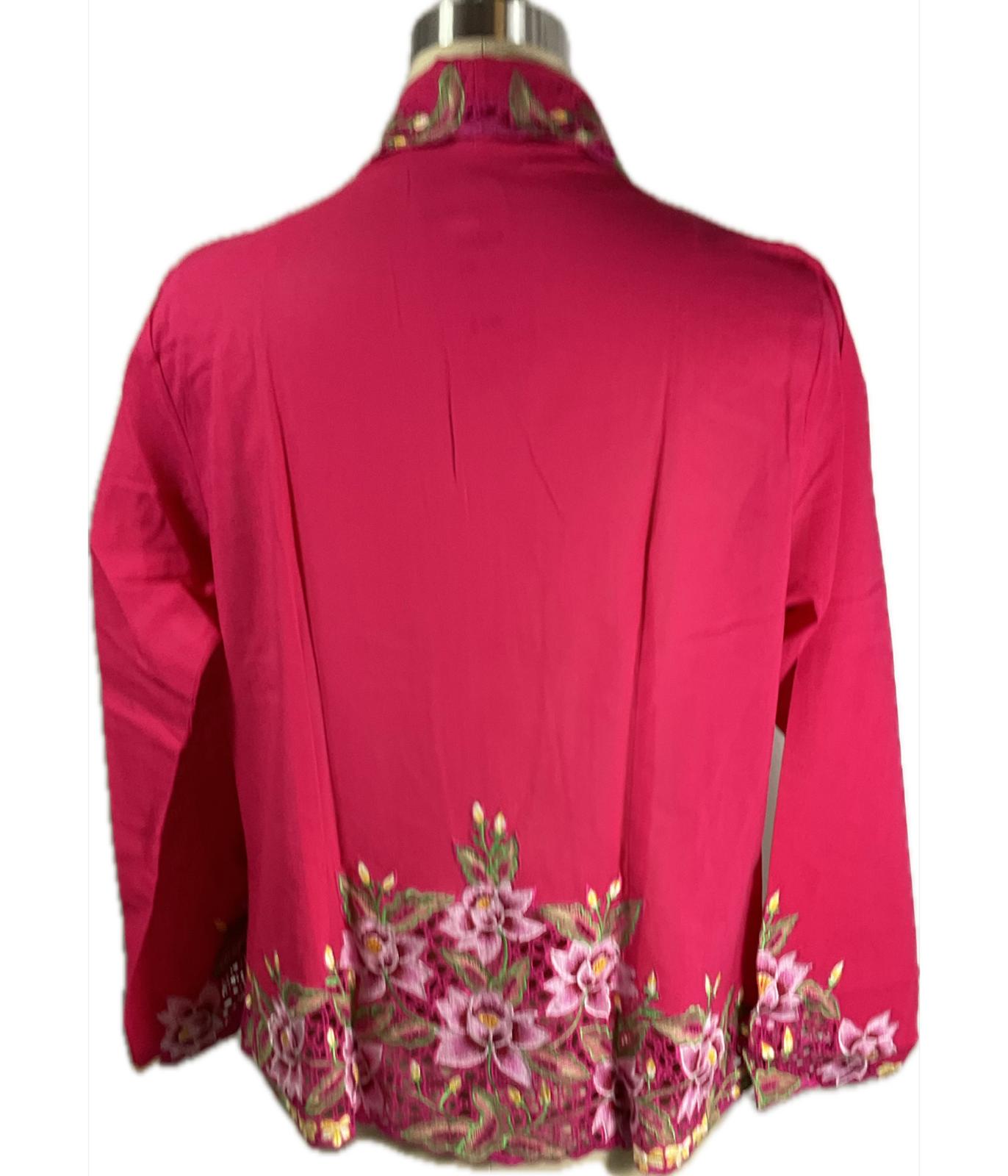 Premium Peranakan Top PPT-2XL-PINK-B66666008