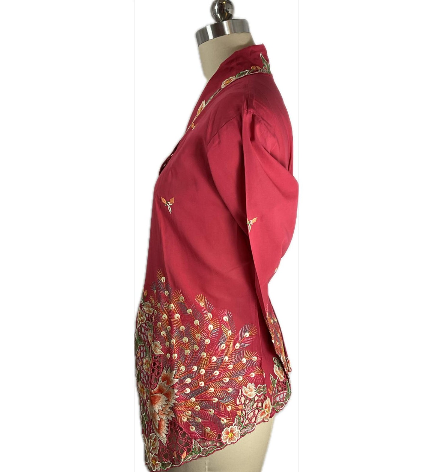 Premium Peranakan Top PPT-2XL-RED-B66666009