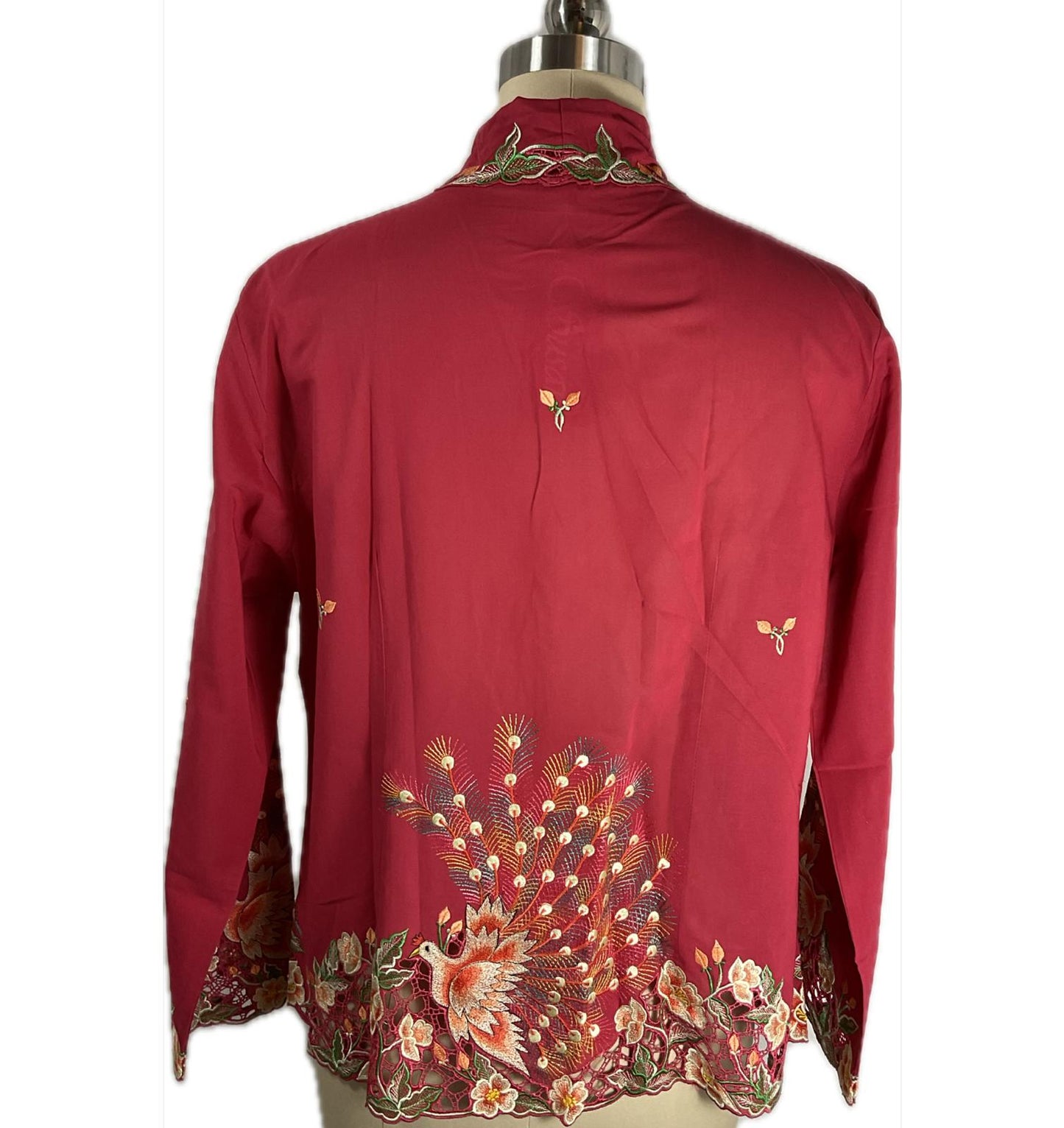 Premium Peranakan Top PPT-2XL-RED-B66666009
