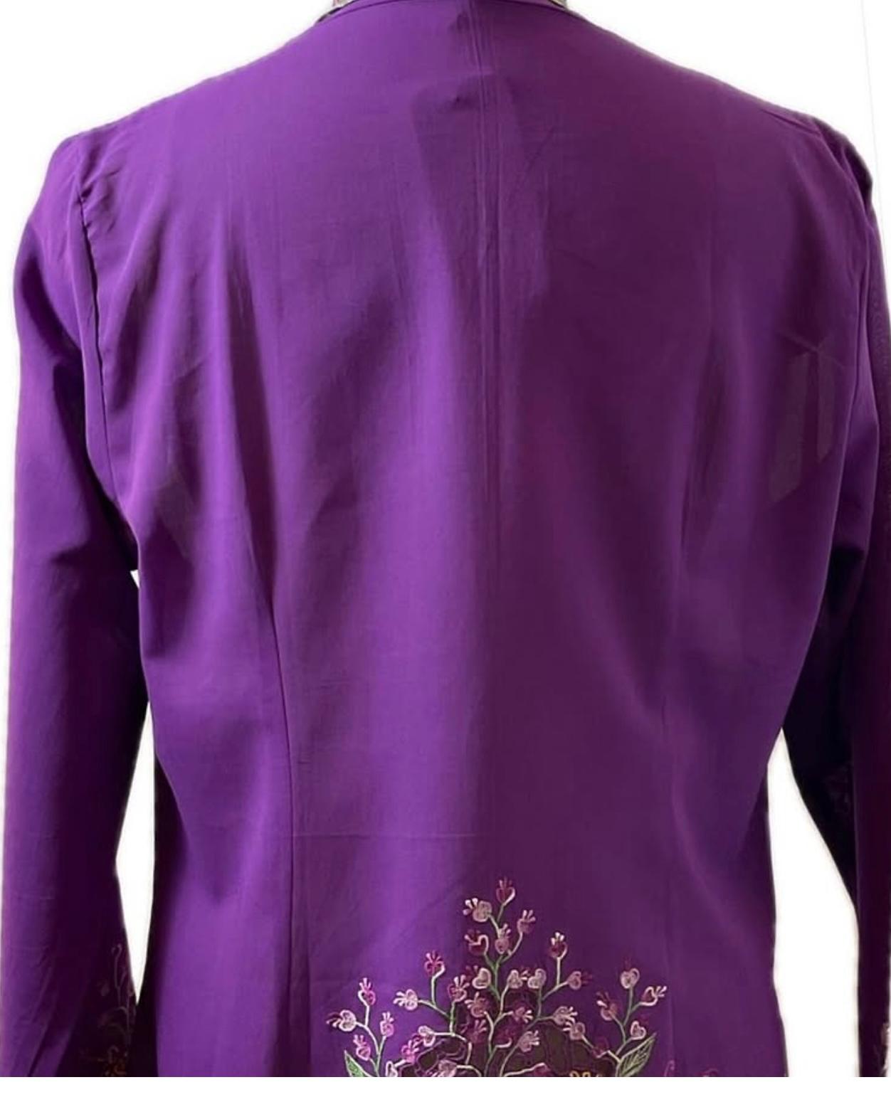 Premium Peranakan Top PPT-2XL-PURPLE-B66666002