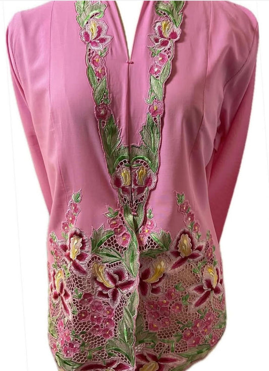 Premium Peranakan Top PPT-2XL-PINK-B66666005
