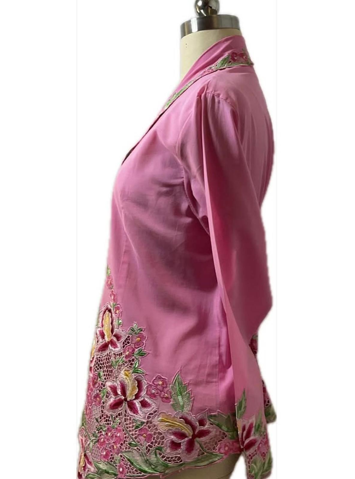 Premium Peranakan Top PPT-2XL-PINK-B66666005