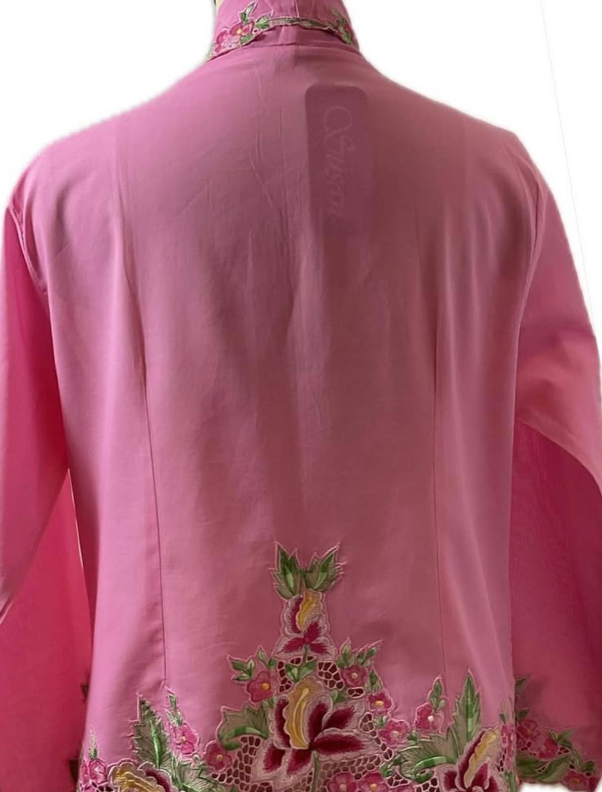 Premium Peranakan Top PPT-2XL-PINK-B66666005