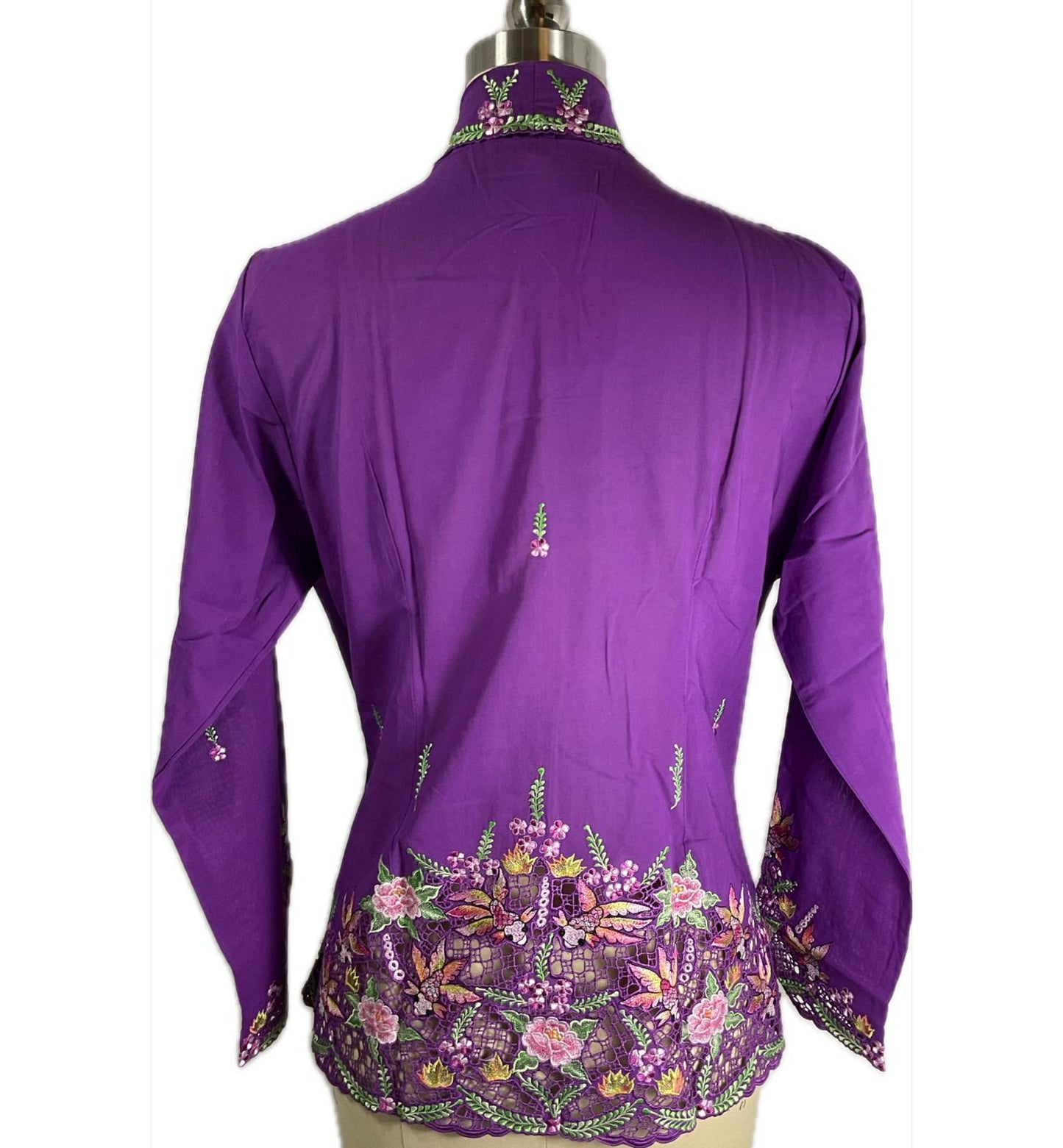 Premium Peranakan Top PPT-2XL-PURPLE-B66666016