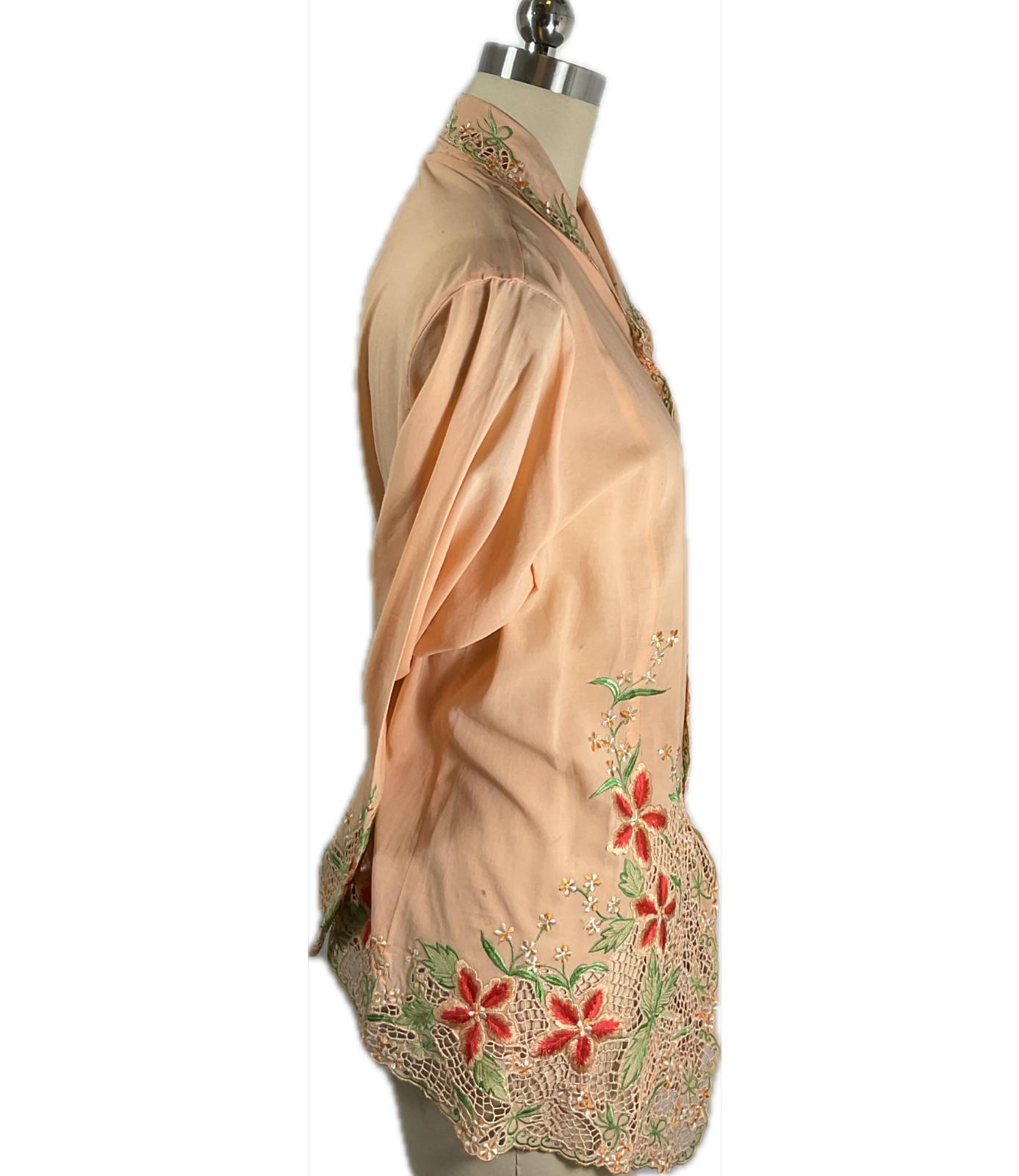 Premium Peranakan Top PPT-4XL-ORANGE-B6666666001
