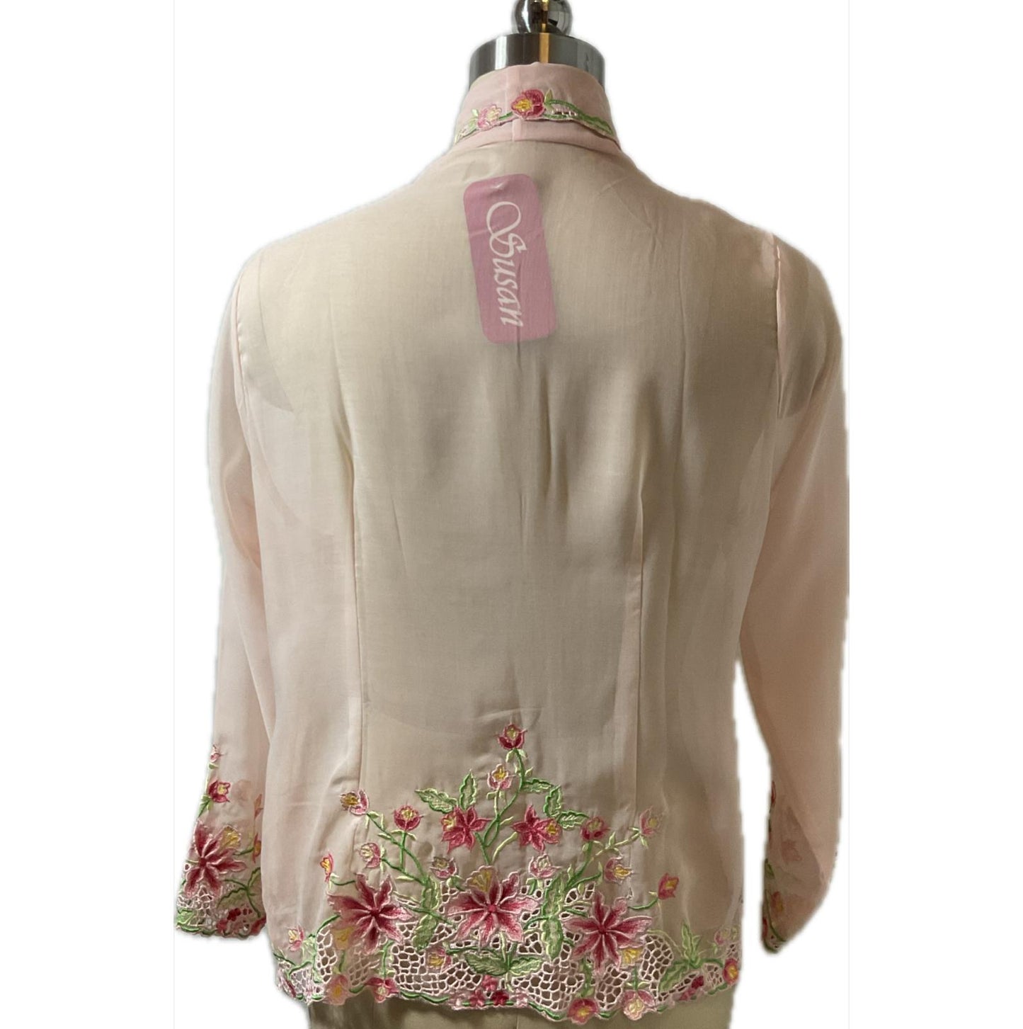 Standard Peranakan Top SPT-L-PEACH-A666007
