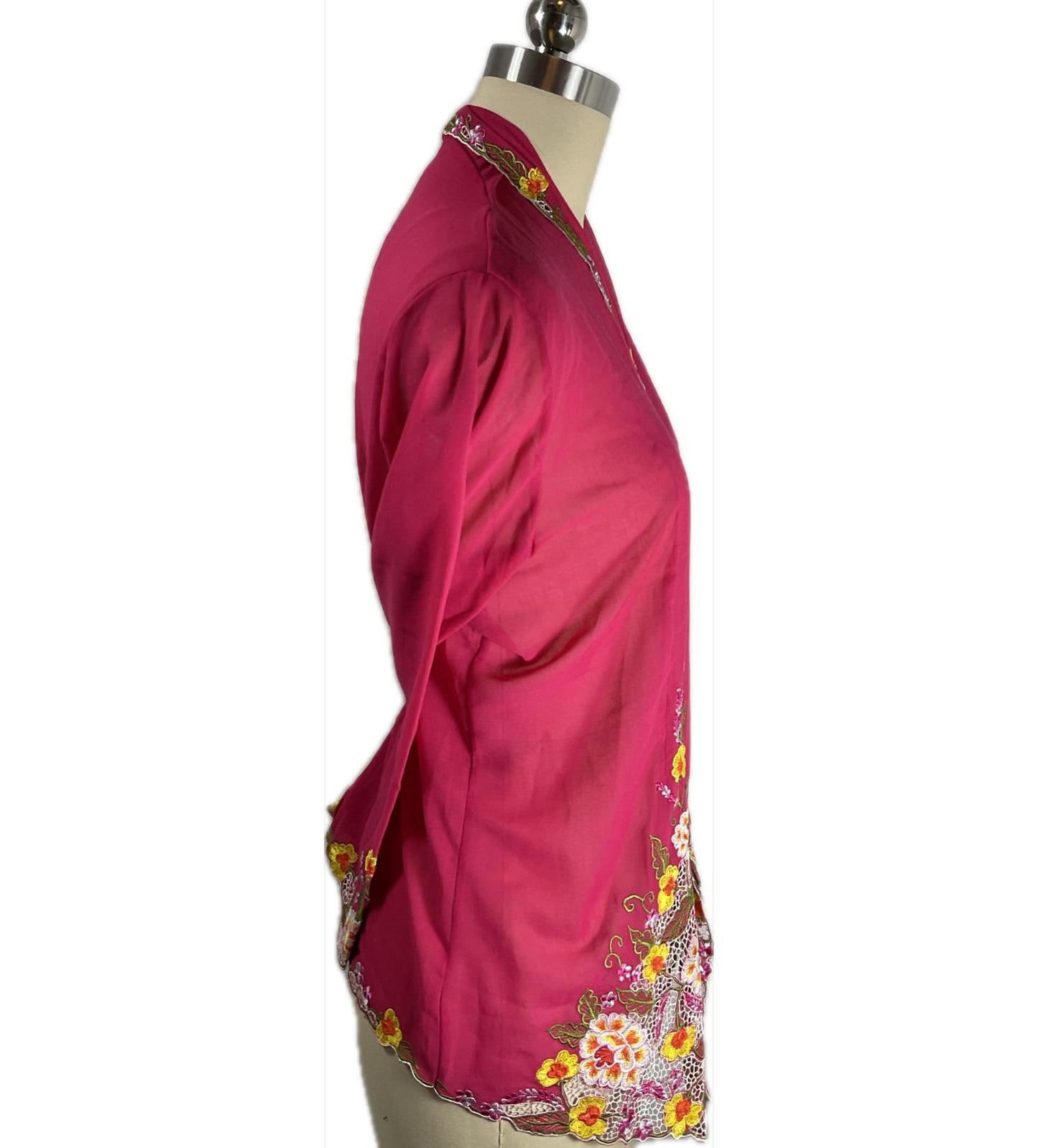 Standard Peranakan Top SPT-XL-PINK-A6666009