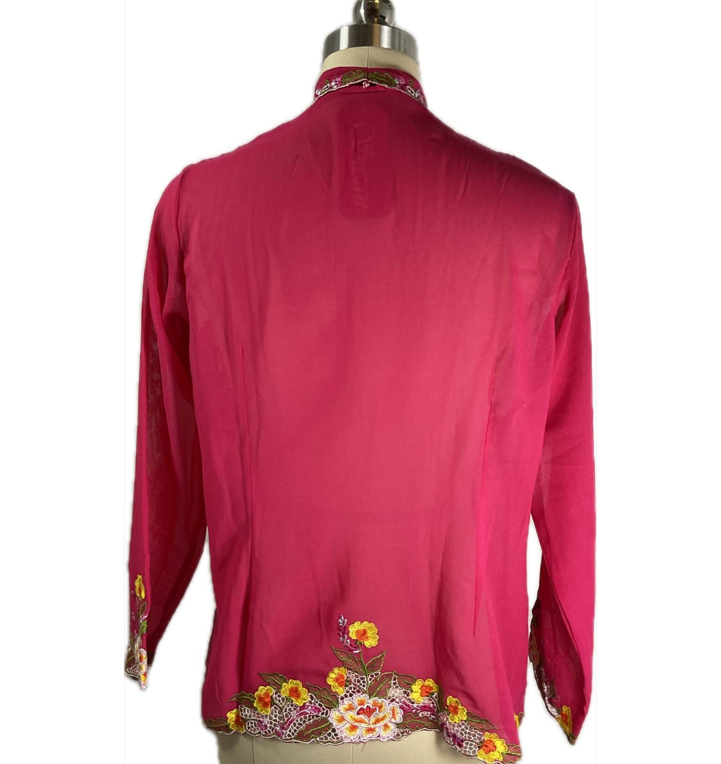 Standard Peranakan Top SPT-XL-PINK-A6666009