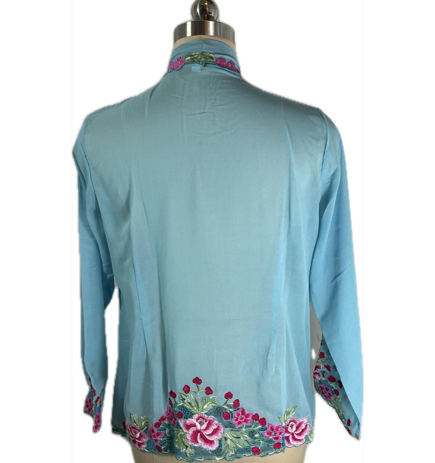 Standard Peranakan Top SPT-XL-BLUE-A6666011
