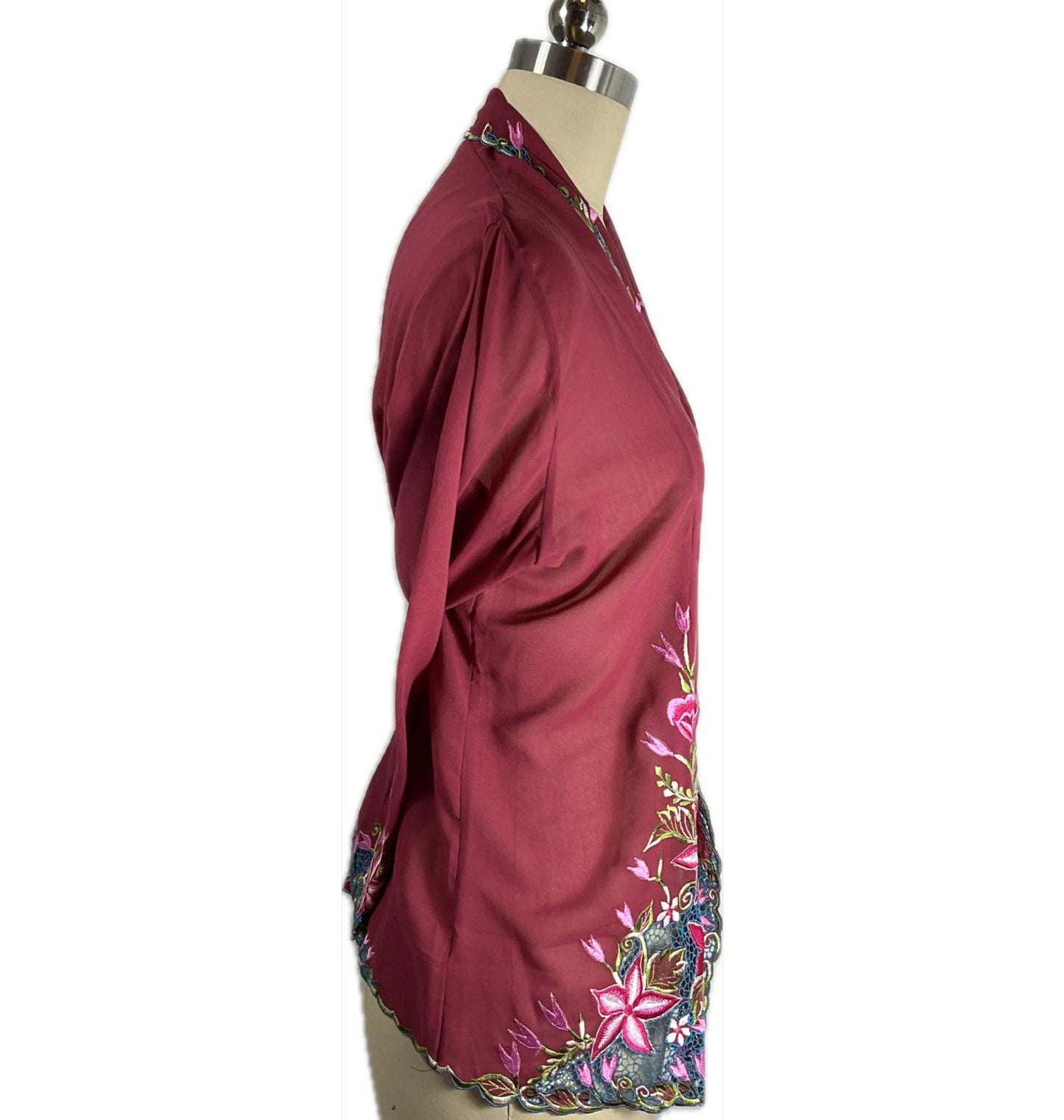 Standard Peranakan Top SPT-XL-RED-A6666006