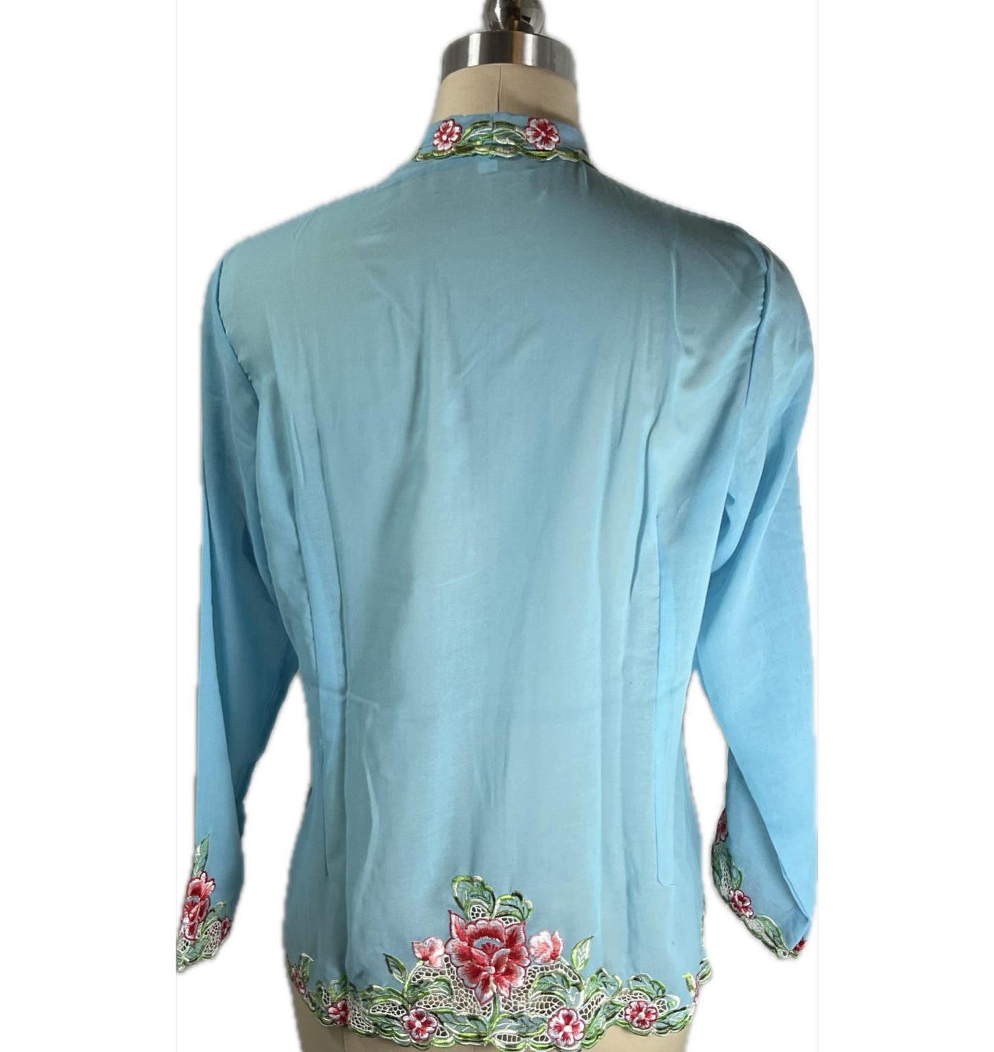 Standard Peranakan Top SPT-XL-BLUE-A6666012