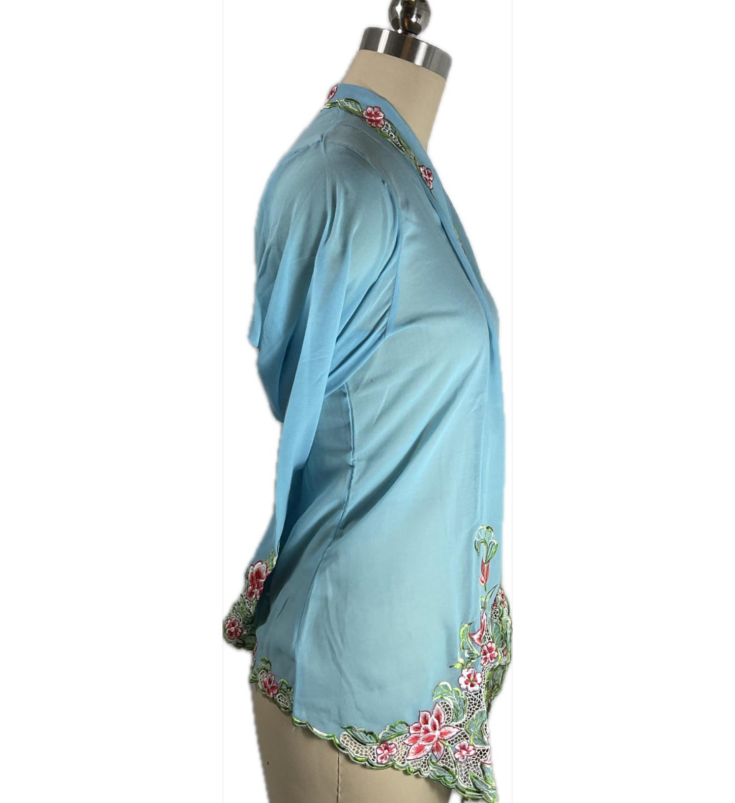 Standard Peranakan Top SPT-XL-BLUE-A6666012
