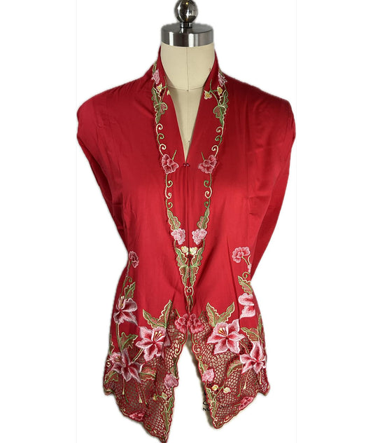 Standard Peranakan Top SPT-XXL-RED-A66666004